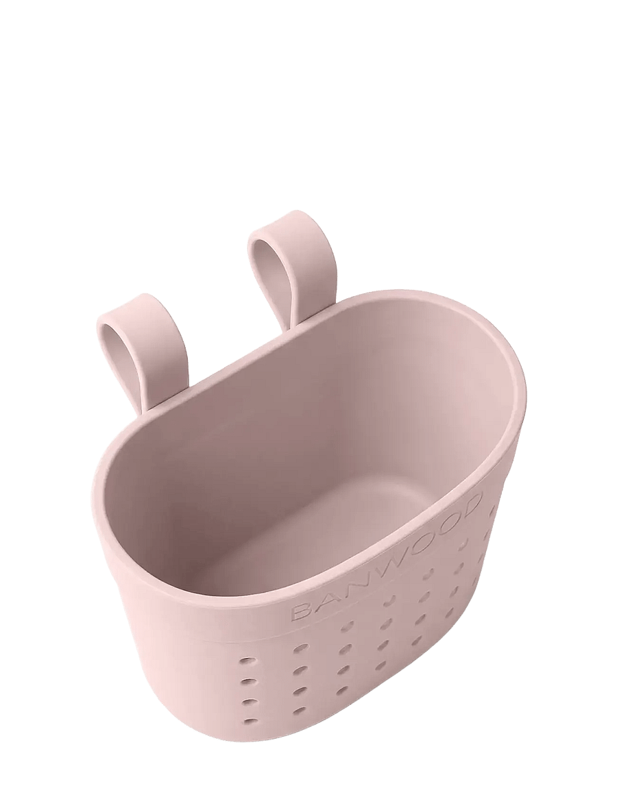 Banwood - BANWOOD PIN&RIDE BASKET - cykler - faded pink - 2
