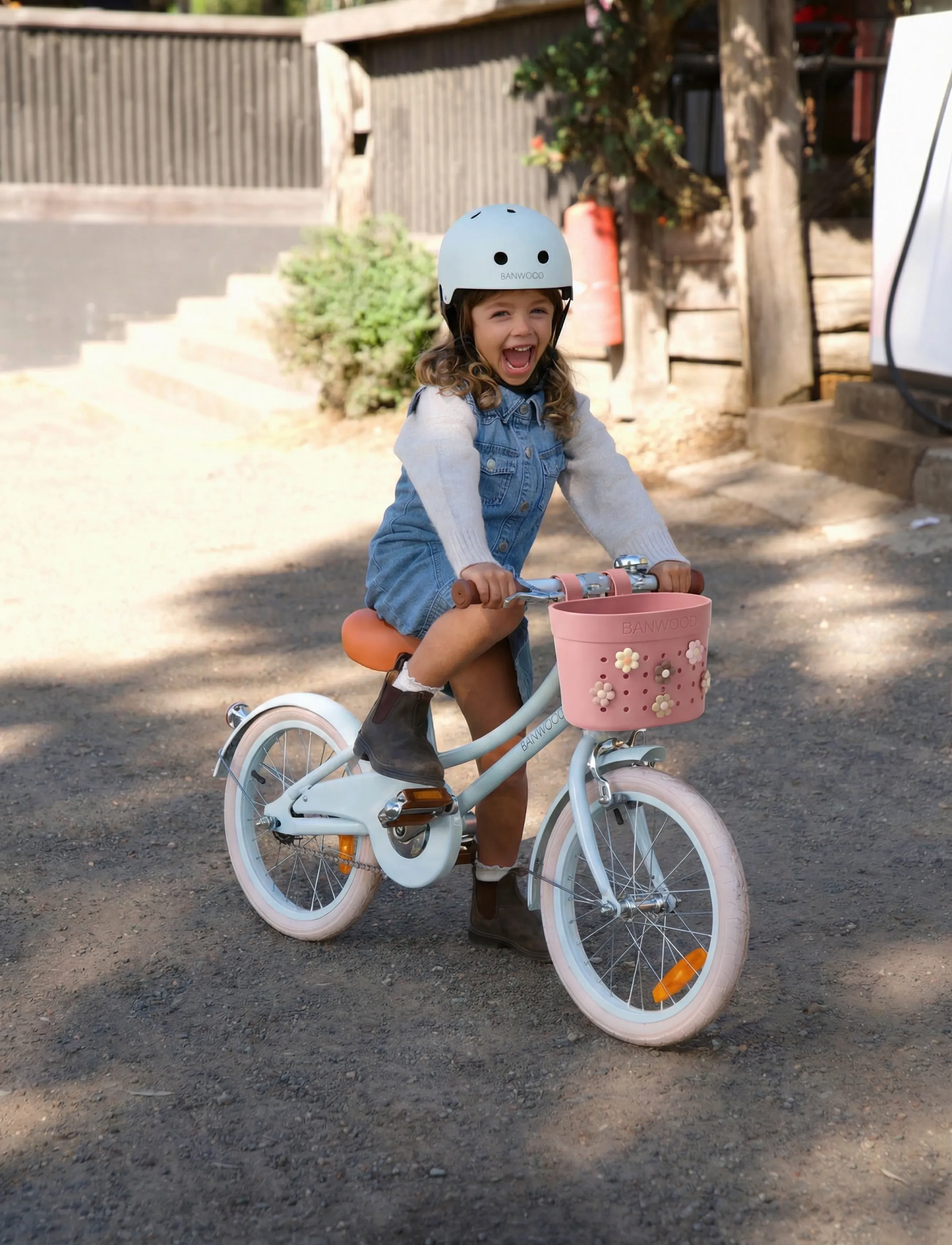 Banwood - BANWOOD PIN&RIDE BASKET - cykler - raspberry - 3