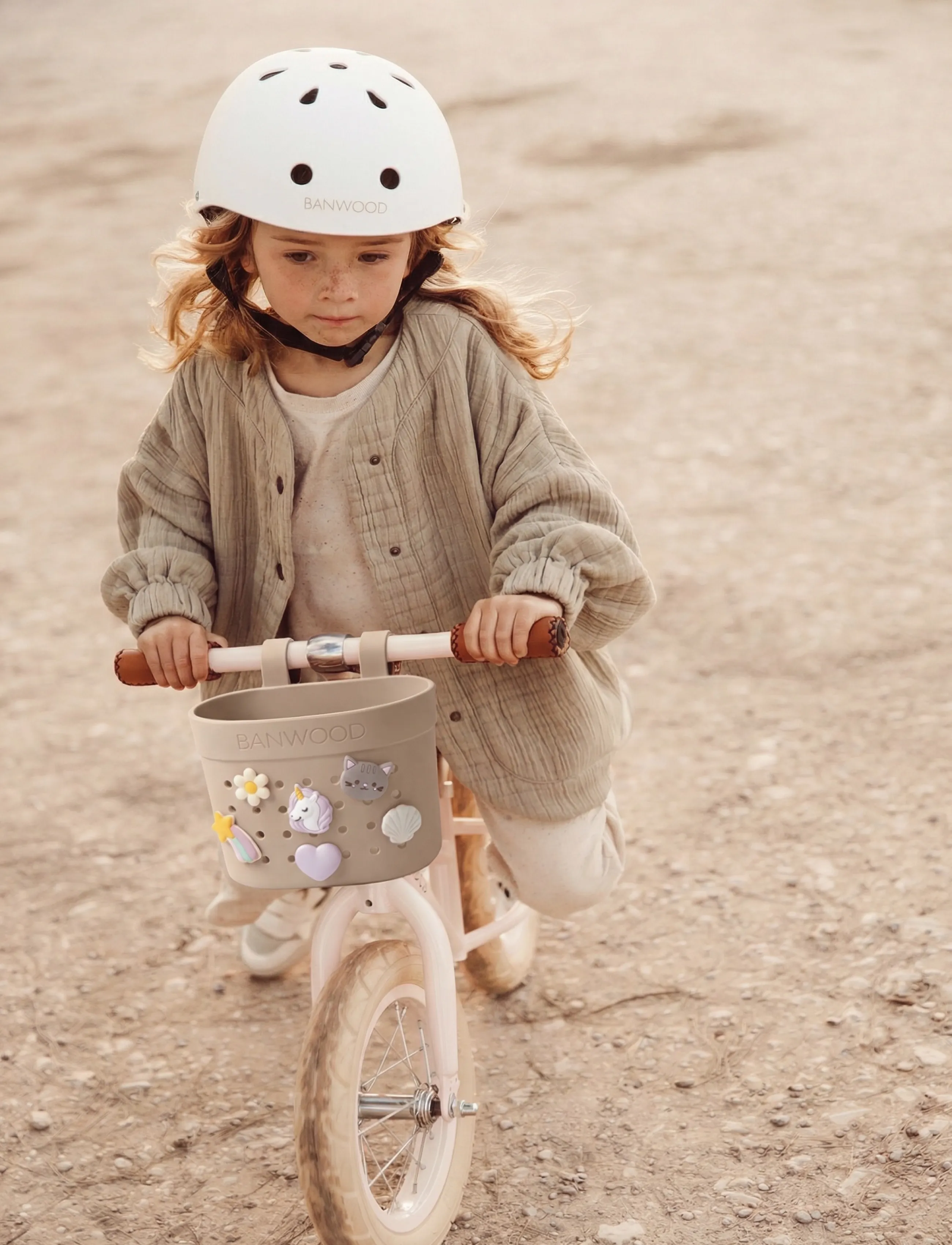 Banwood - BANWOOD PIN&RIDE BASKET - cykler - sand - 0