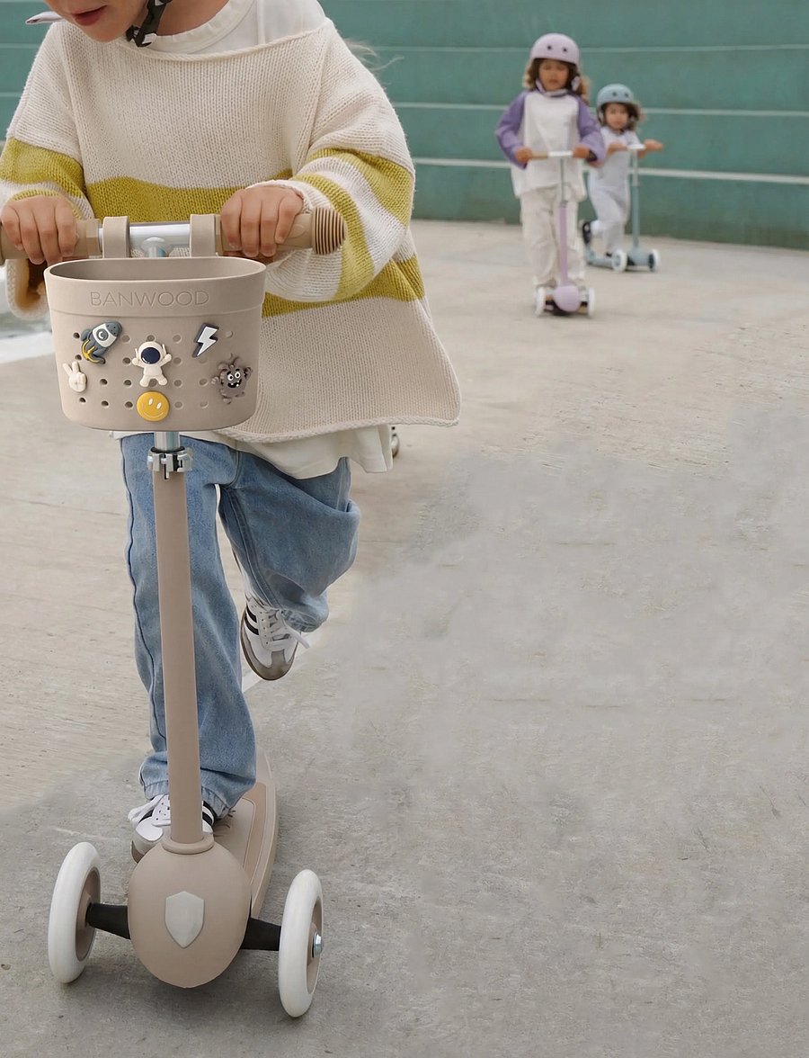 Banwood - BANWOOD PIN&RIDE BASKET - cykler - sand - 4