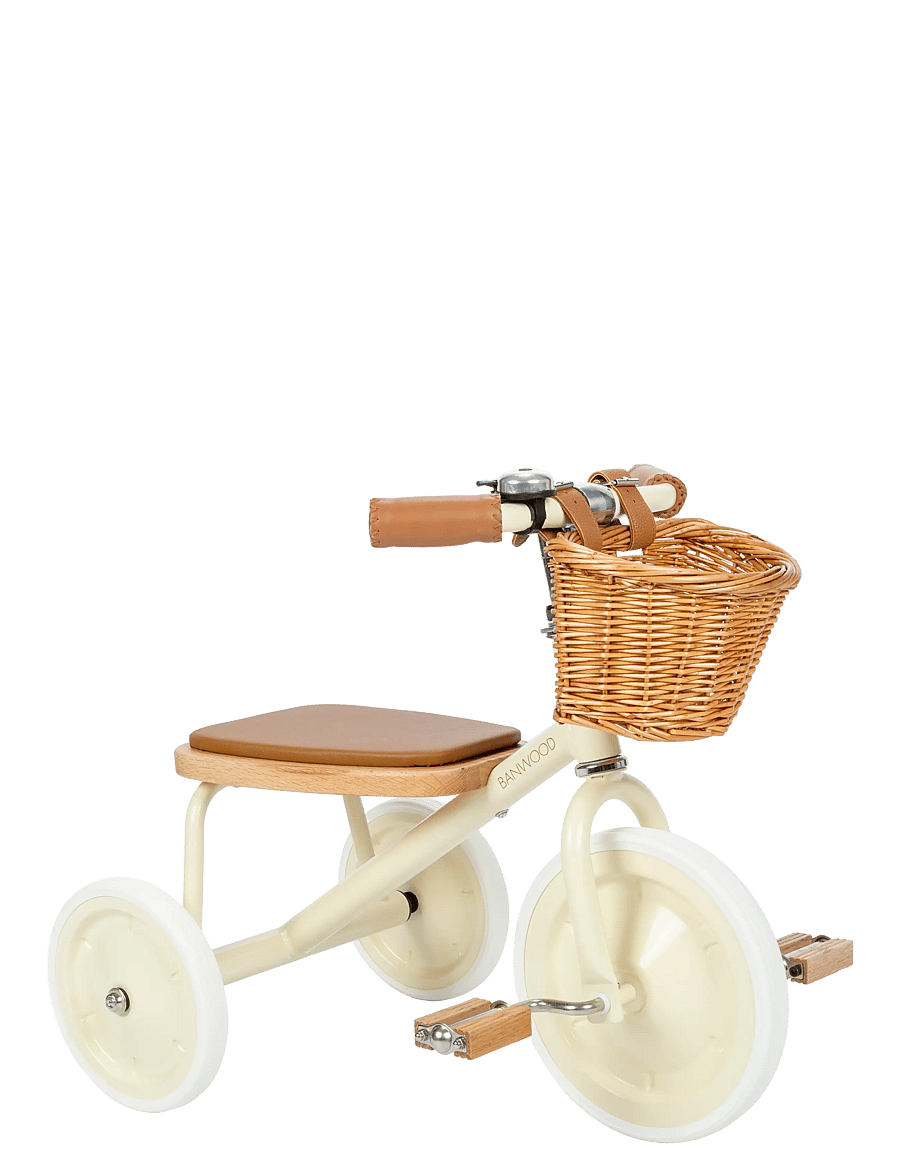 Banwood - BANWOOD TRIKE VINTAGE CREAM - gåbiler - cream - 1