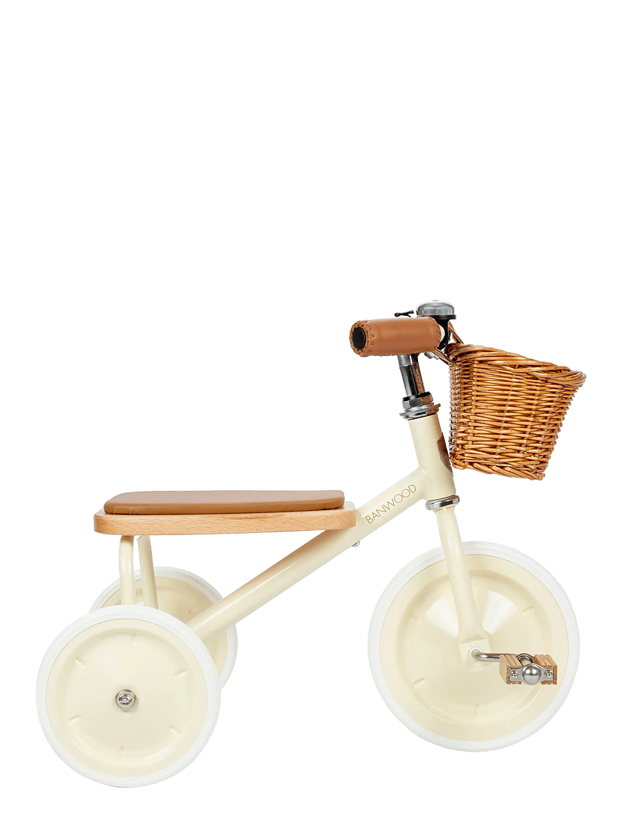 Banwood - BANWOOD TRIKE VINTAGE CREAM - gåbiler - cream - 2