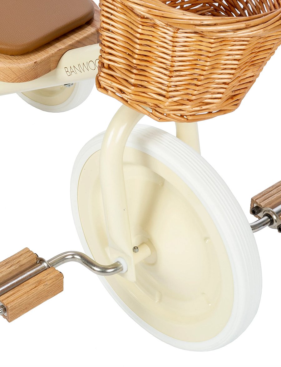 Banwood - BANWOOD TRIKE VINTAGE CREAM - gåbiler - cream - 4