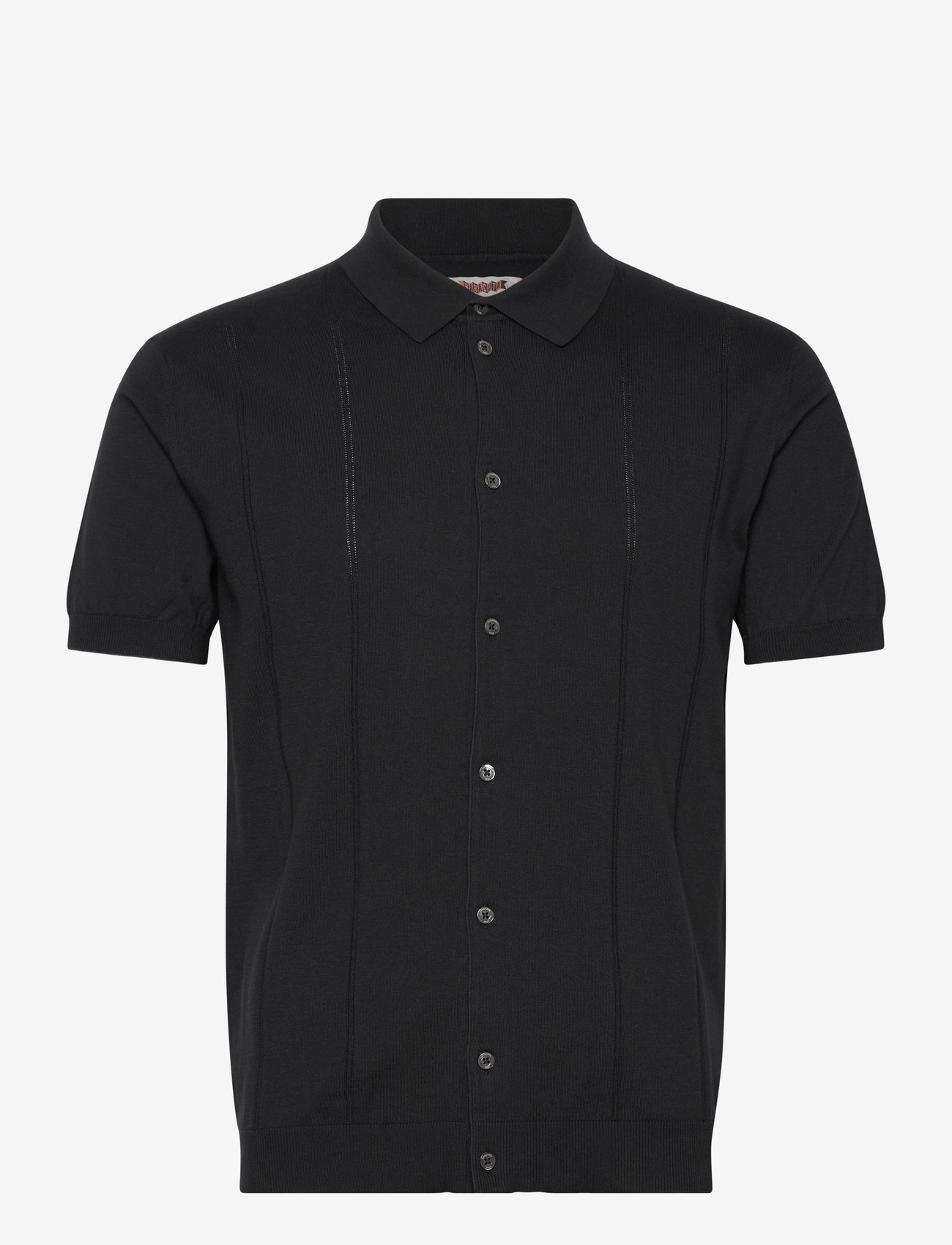 Baracuta - HORATIO KNIT POLO - lühikeste varrukatega polod - black - 1