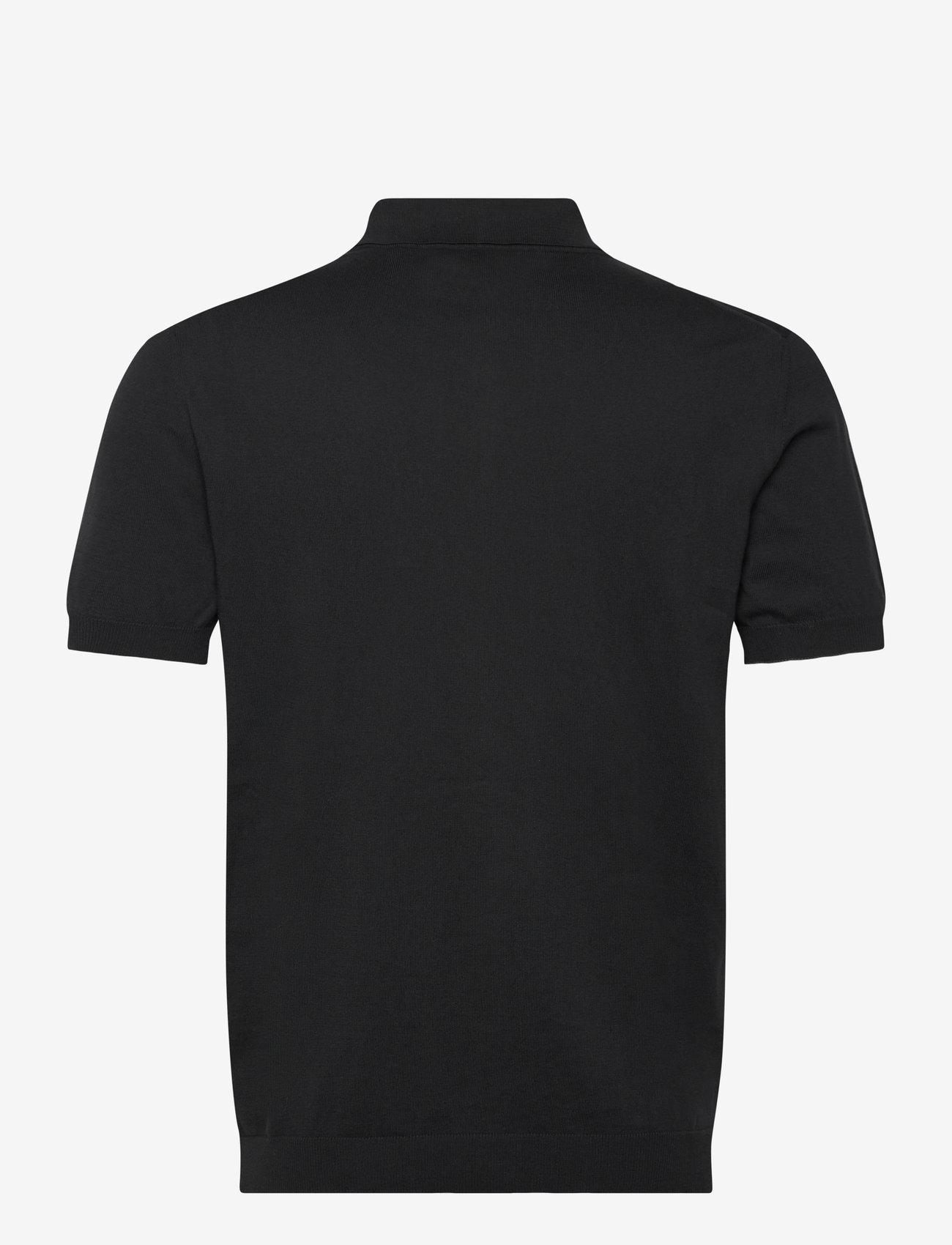 Baracuta - HORATIO KNIT POLO - lühikeste varrukatega polod - black - 2