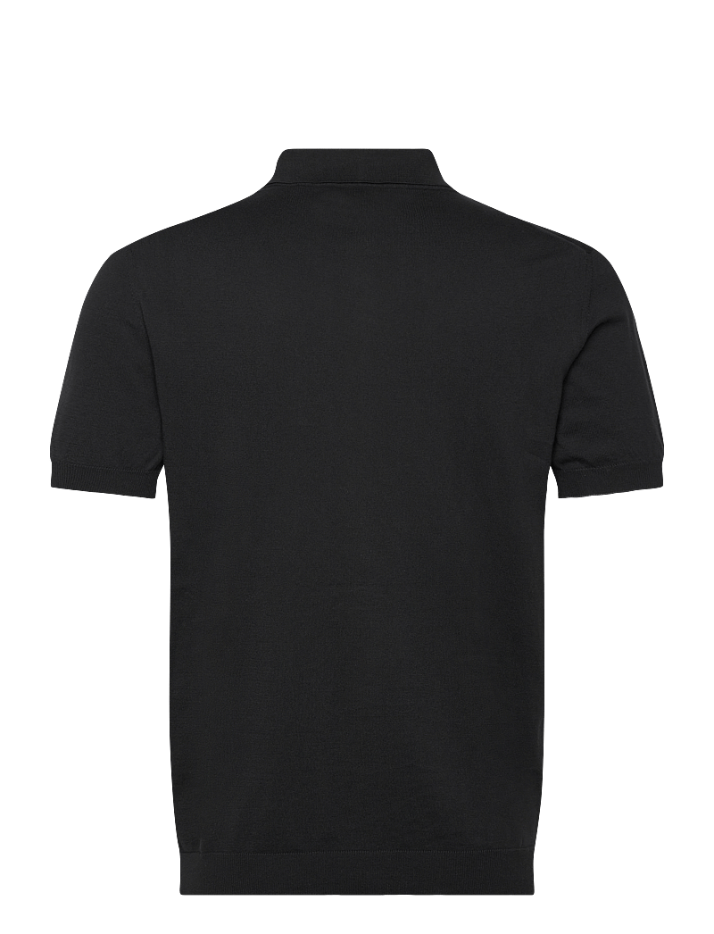 Baracuta - HORATIO KNIT POLO - kurzärmelig - black - 2