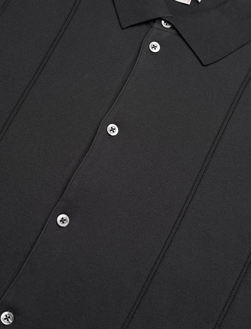 Baracuta - HORATIO KNIT POLO - kurzärmelig - black - 5