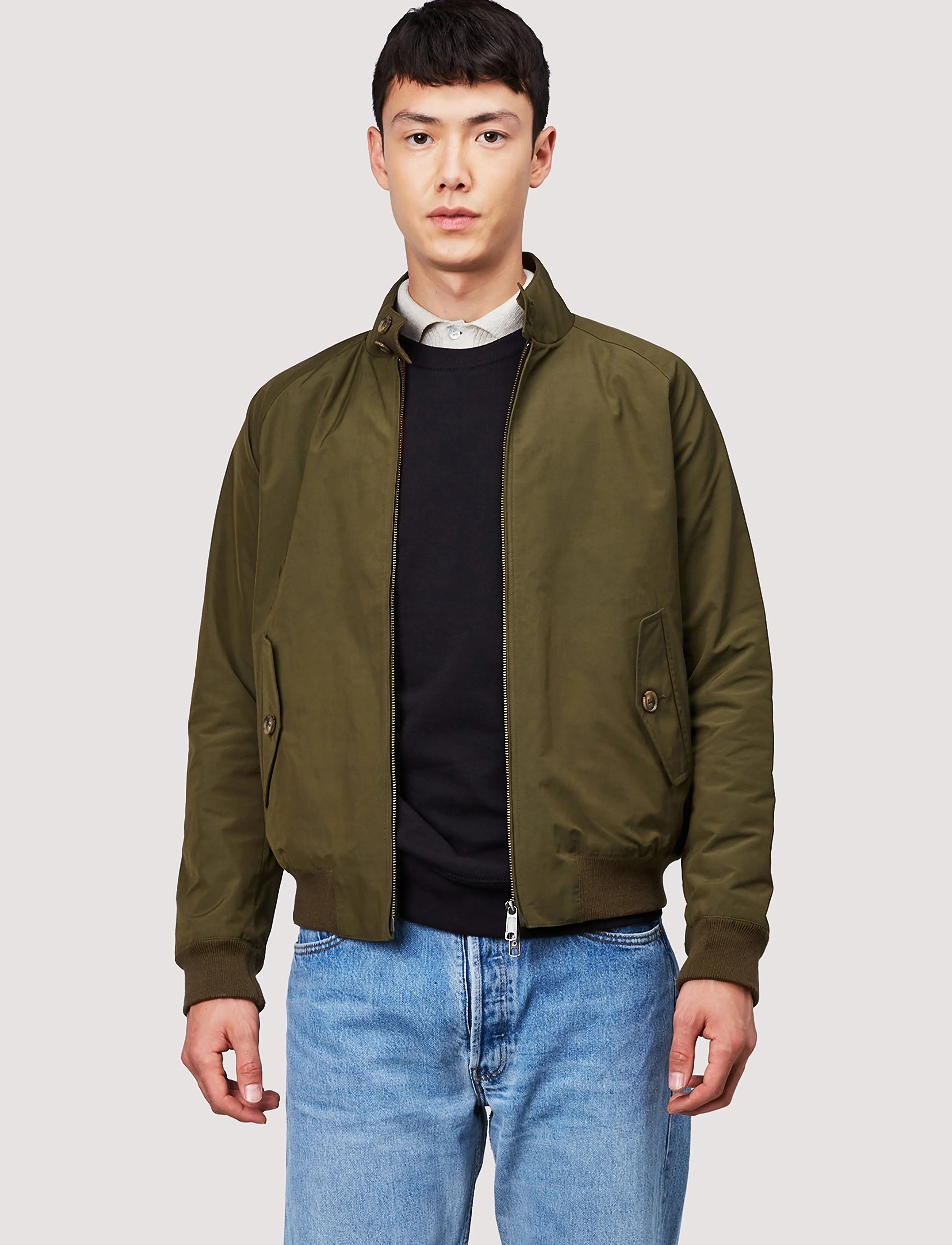 Baracuta G9 BARACUTA CLOTH - Vindjakker - BEECH / khaki/green