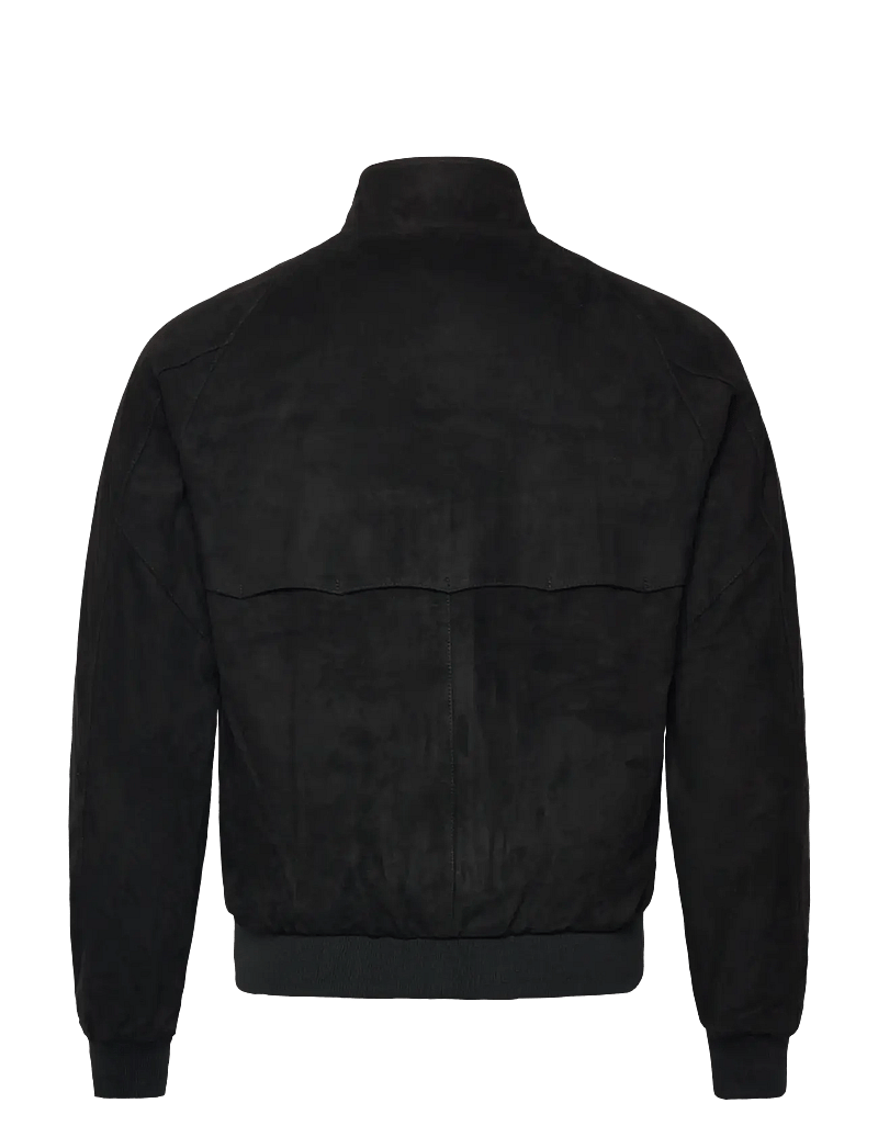 Baracuta - G9 SUEDE - frühlingsjacken - black - 1