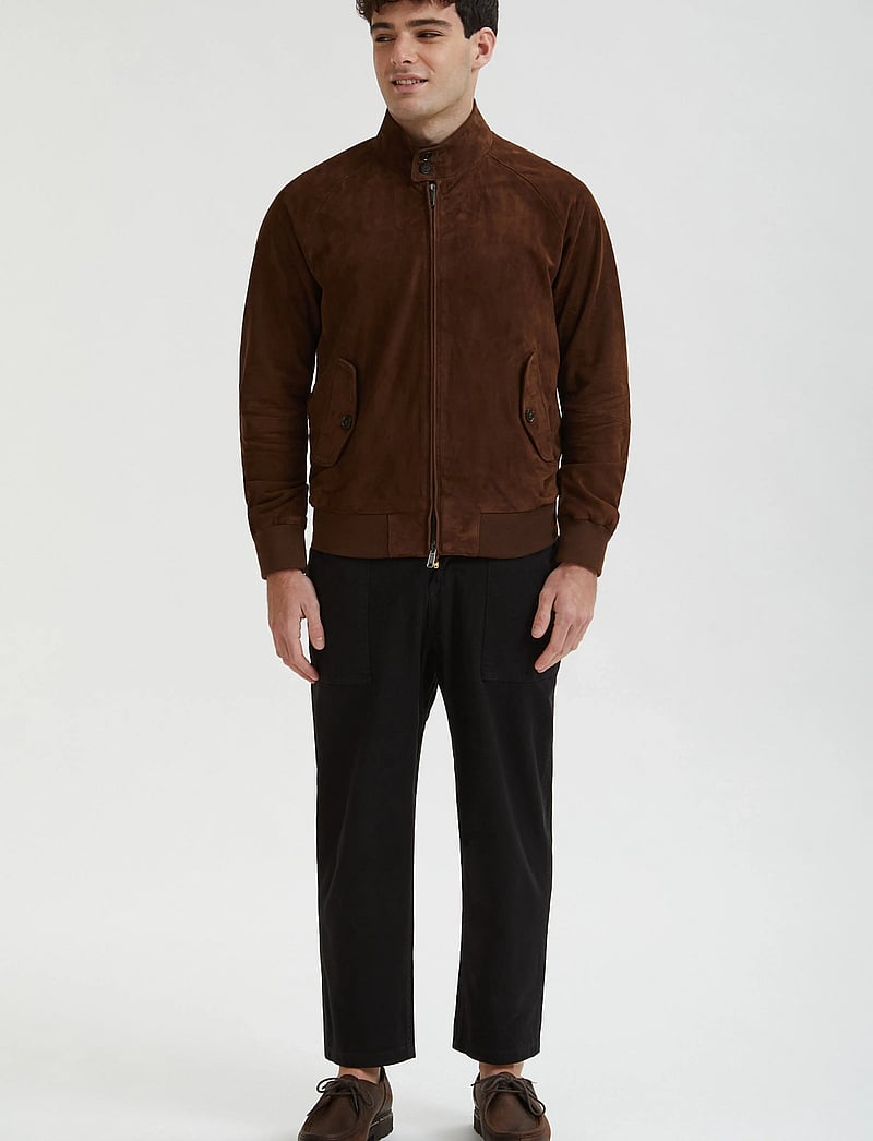 Baracuta - G9 SUEDE - chocolate - 3