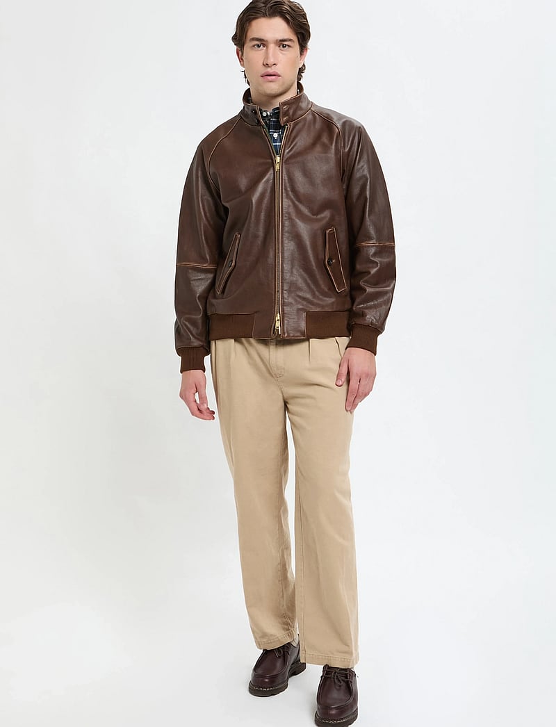 Baracuta - LEATHER G9 - bomber jackets - chocolate - 4