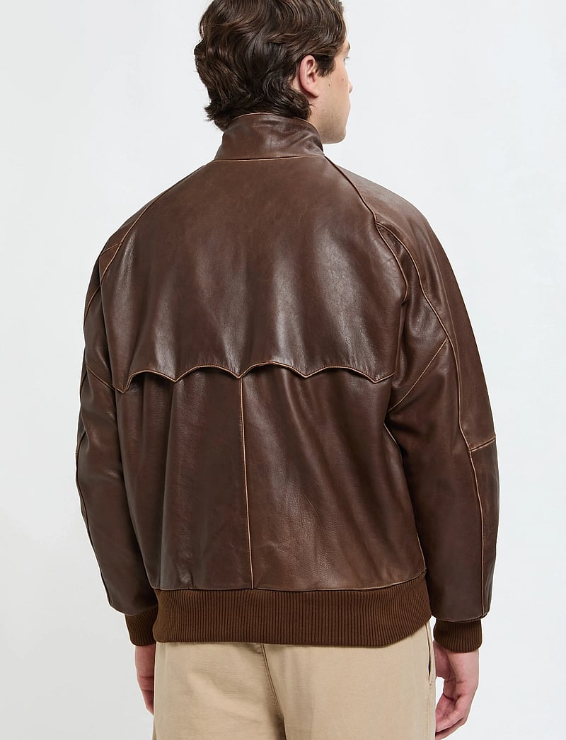 Baracuta - LEATHER G9 - bomber jackets - chocolate - 5