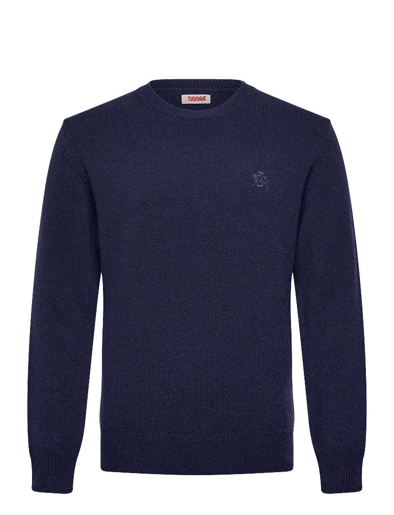 Baracuta - SHETLAND CREWNECK - navy - 1
