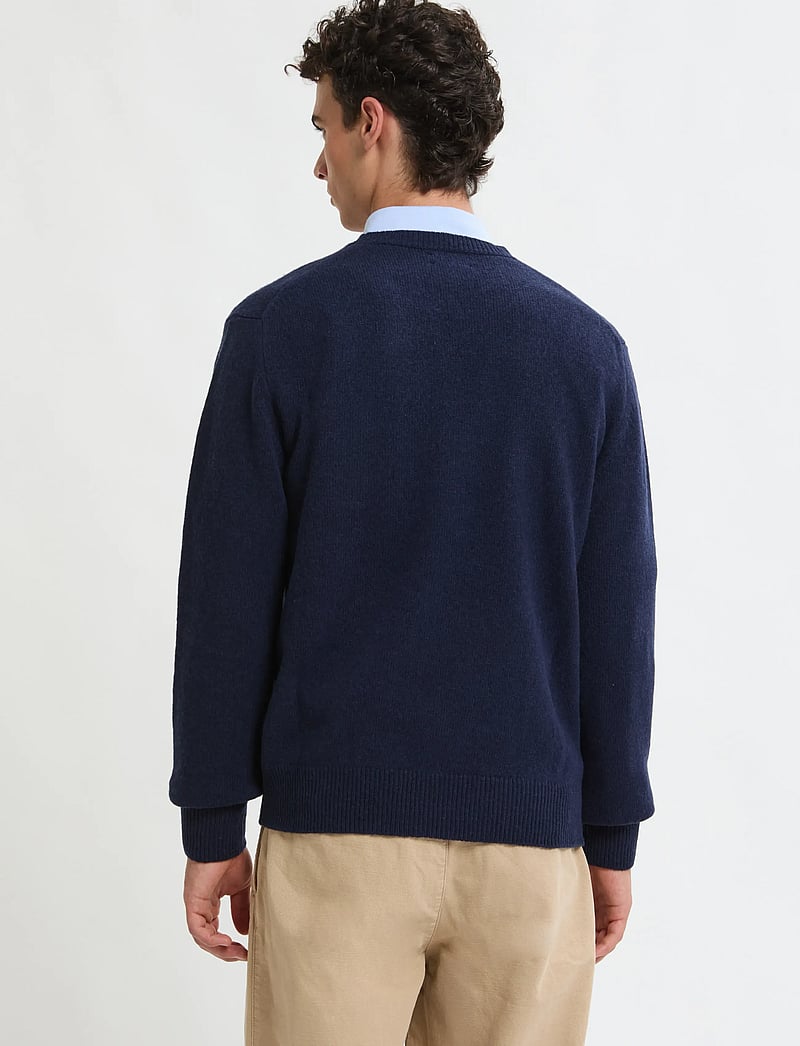 Baracuta - SHETLAND CREWNECK - navy - 3