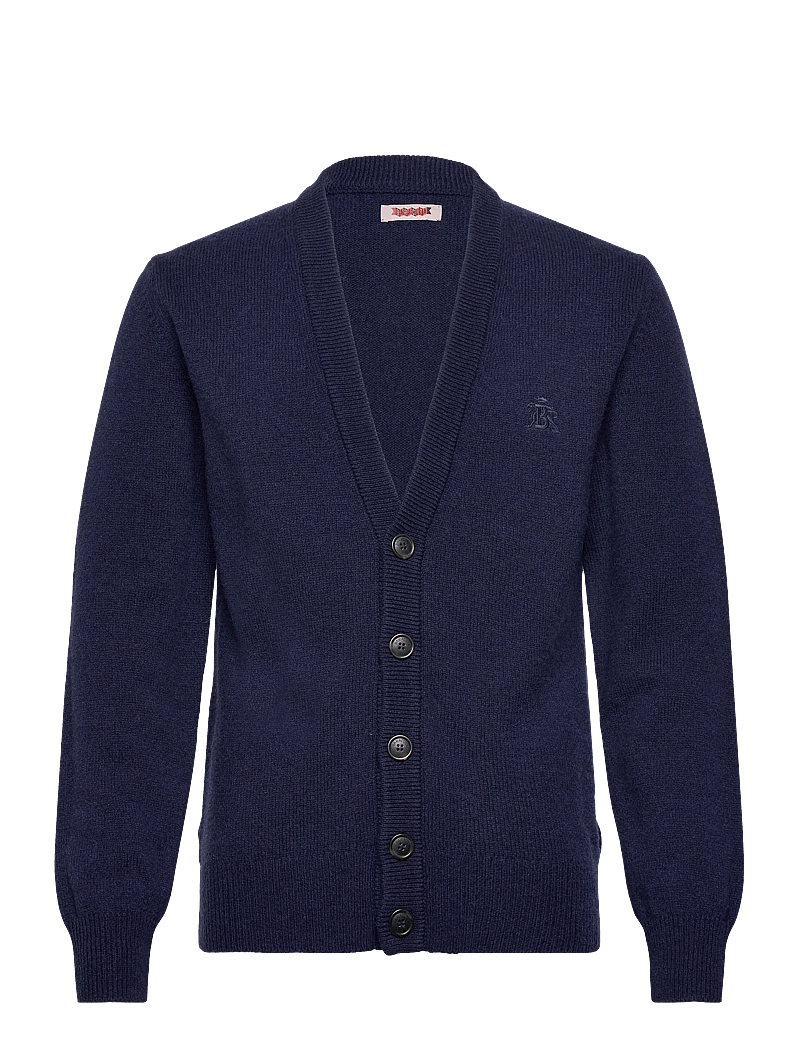 Baracuta - SHETLAND CARDIGAN - cardigans - navy - 1
