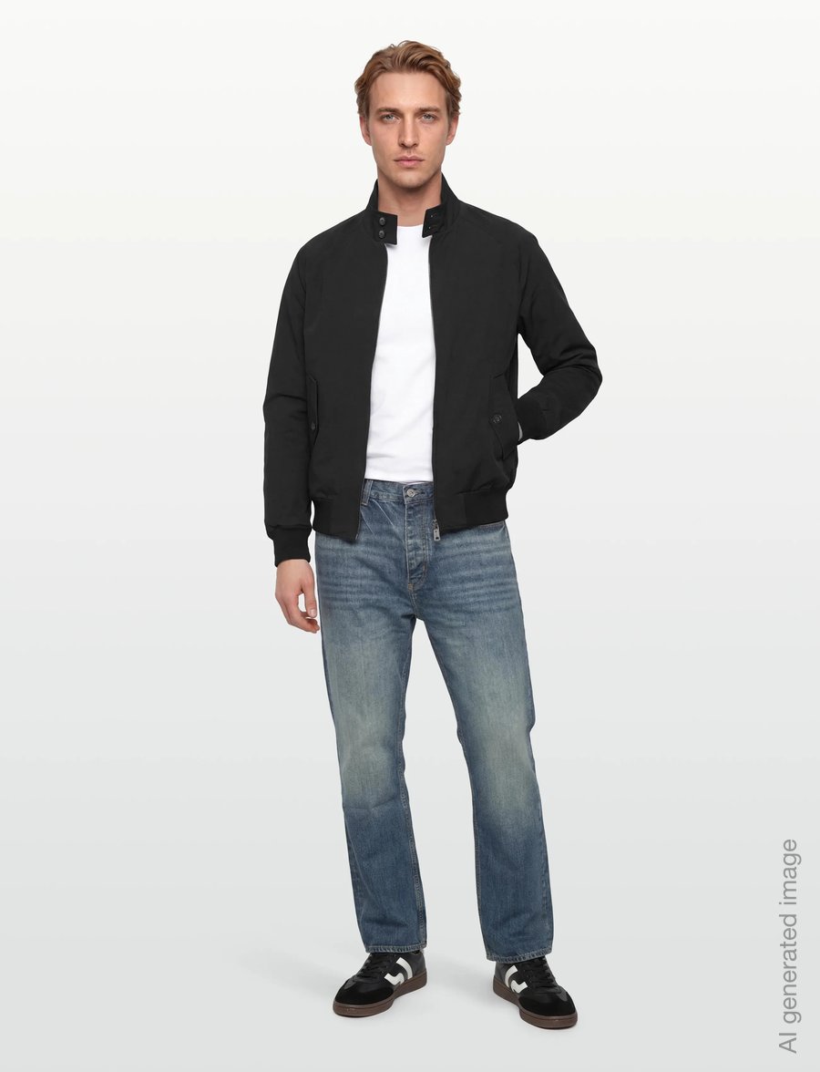 Baracuta - G9 BARACUTA CLOTH - tunna jackor - black - 0
