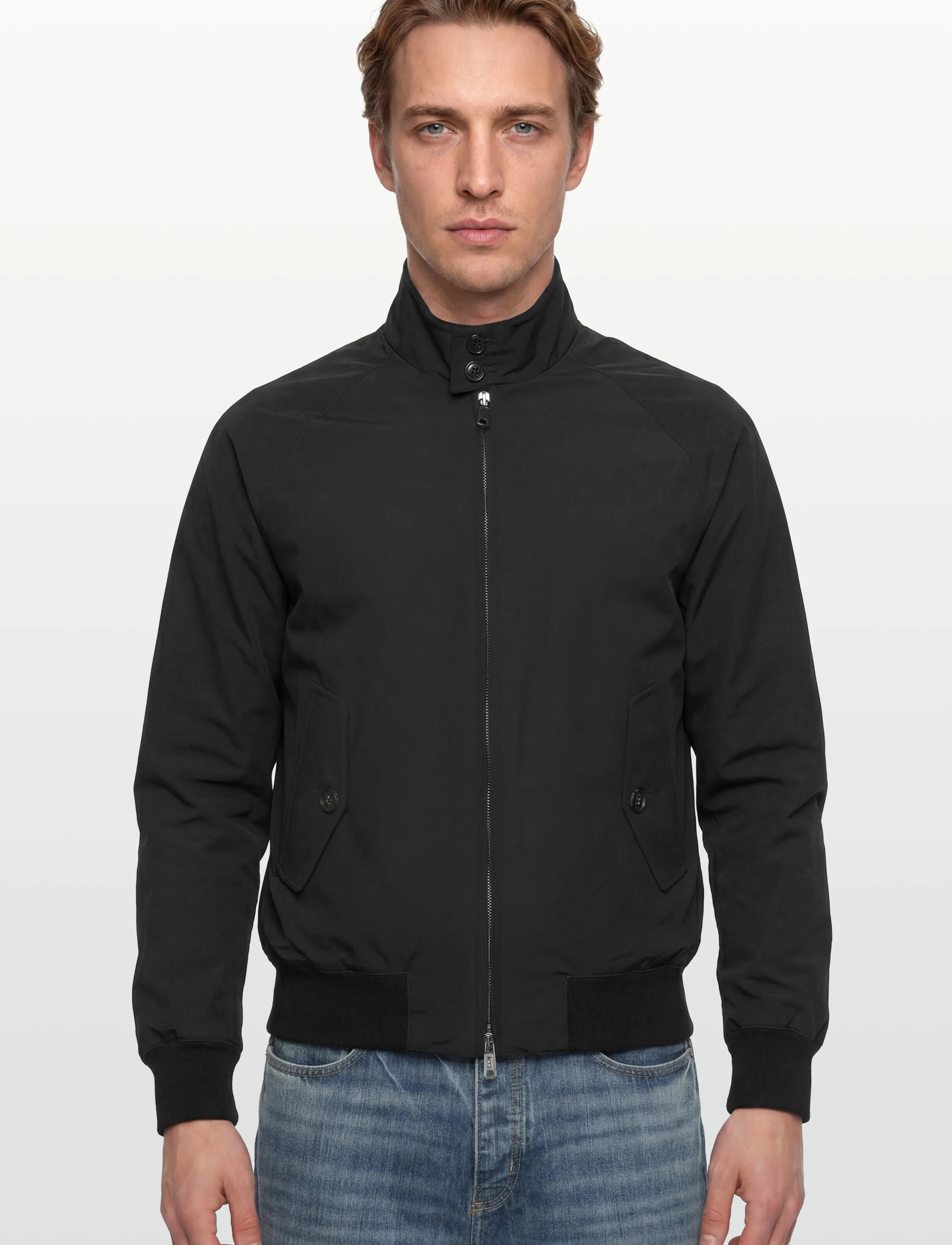 Baracuta - G9 BARACUTA CLOTH - plonos striukės - black - 3
