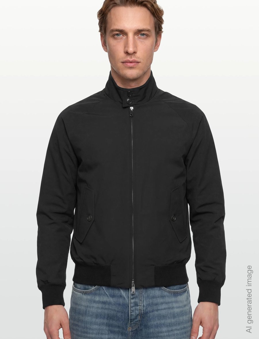 Baracuta - G9 BARACUTA CLOTH - tunna jackor - black - 3