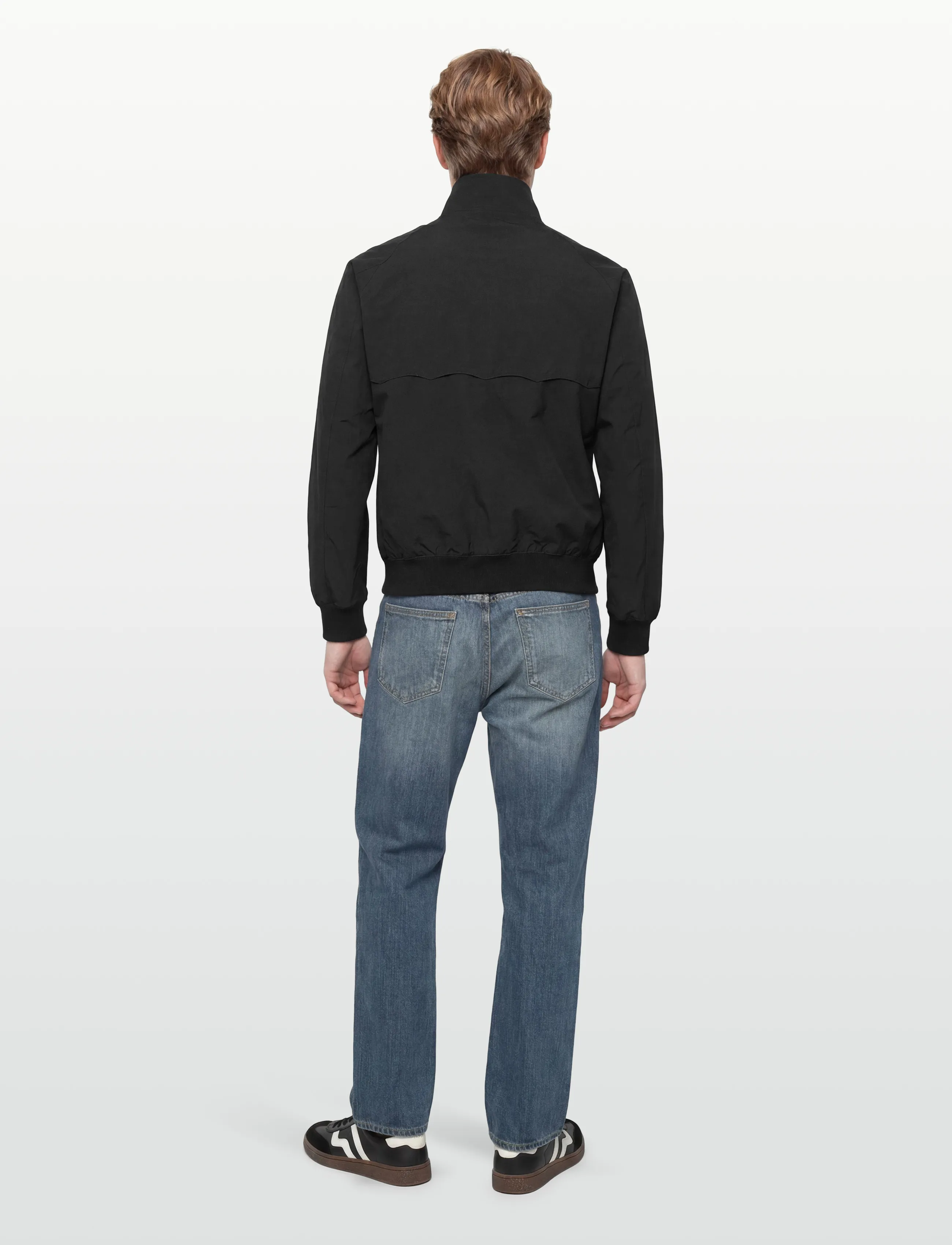 Baracuta - G9 BARACUTA CLOTH - plonos striukės - black - 4
