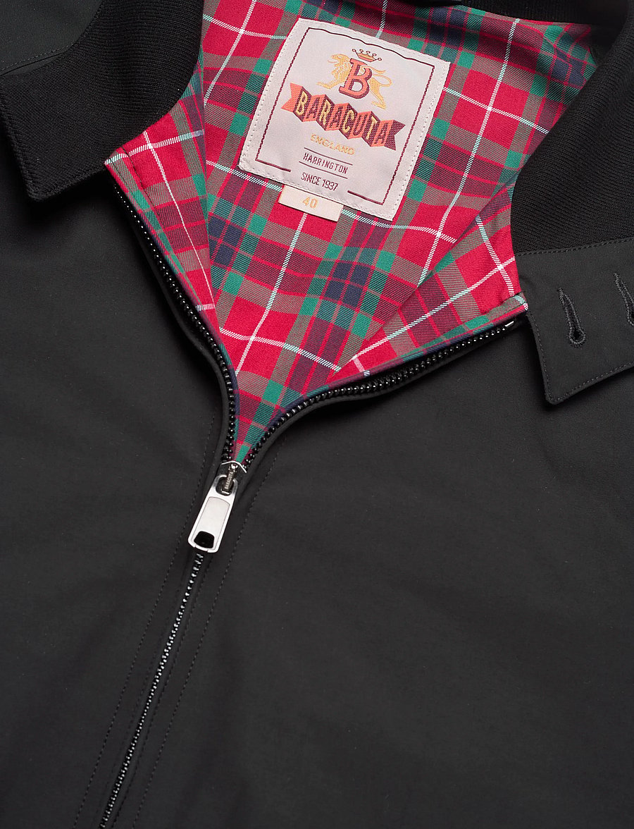 Baracuta - G9 BARACUTA CLOTH - tunna jackor - black - 5