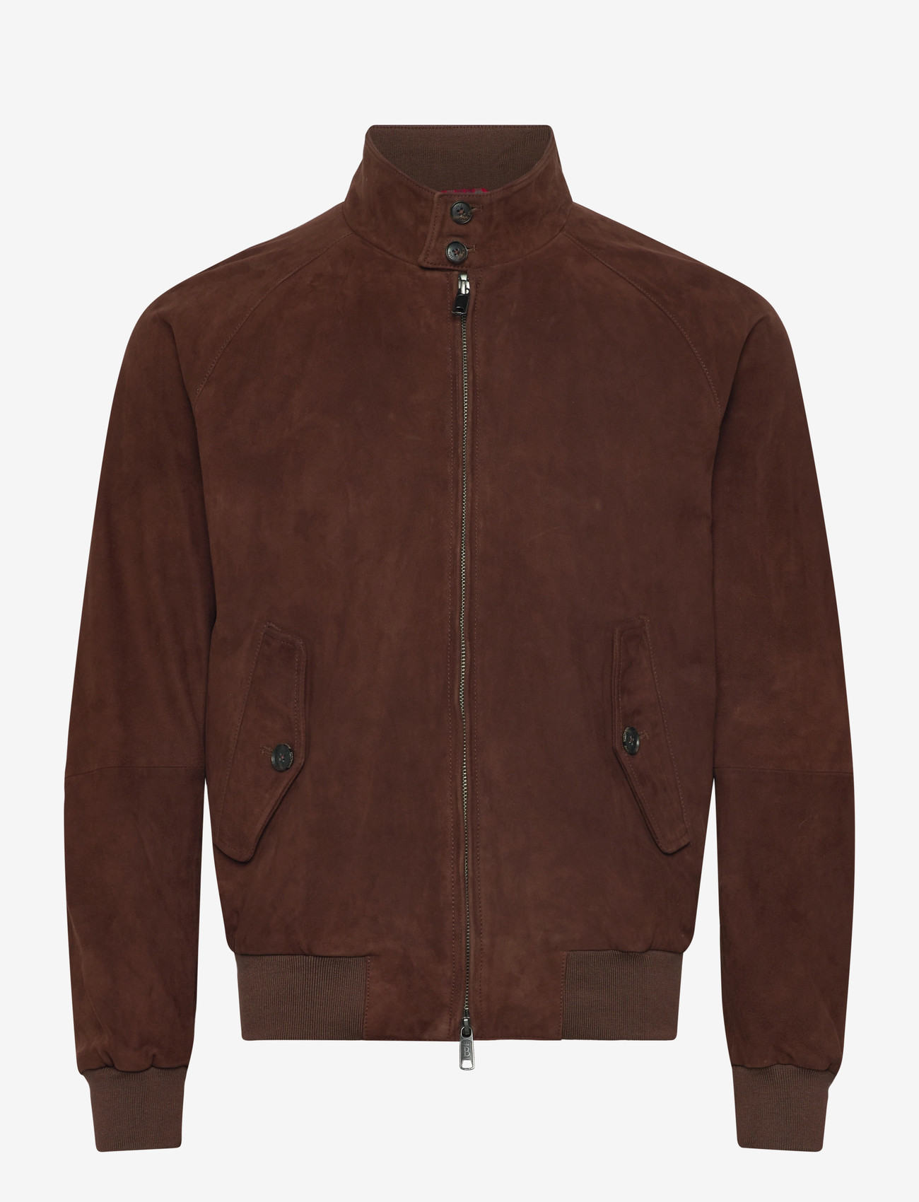 Baracuta - G9 SUEDE - kurtki-wiosenne - chocolate - 0