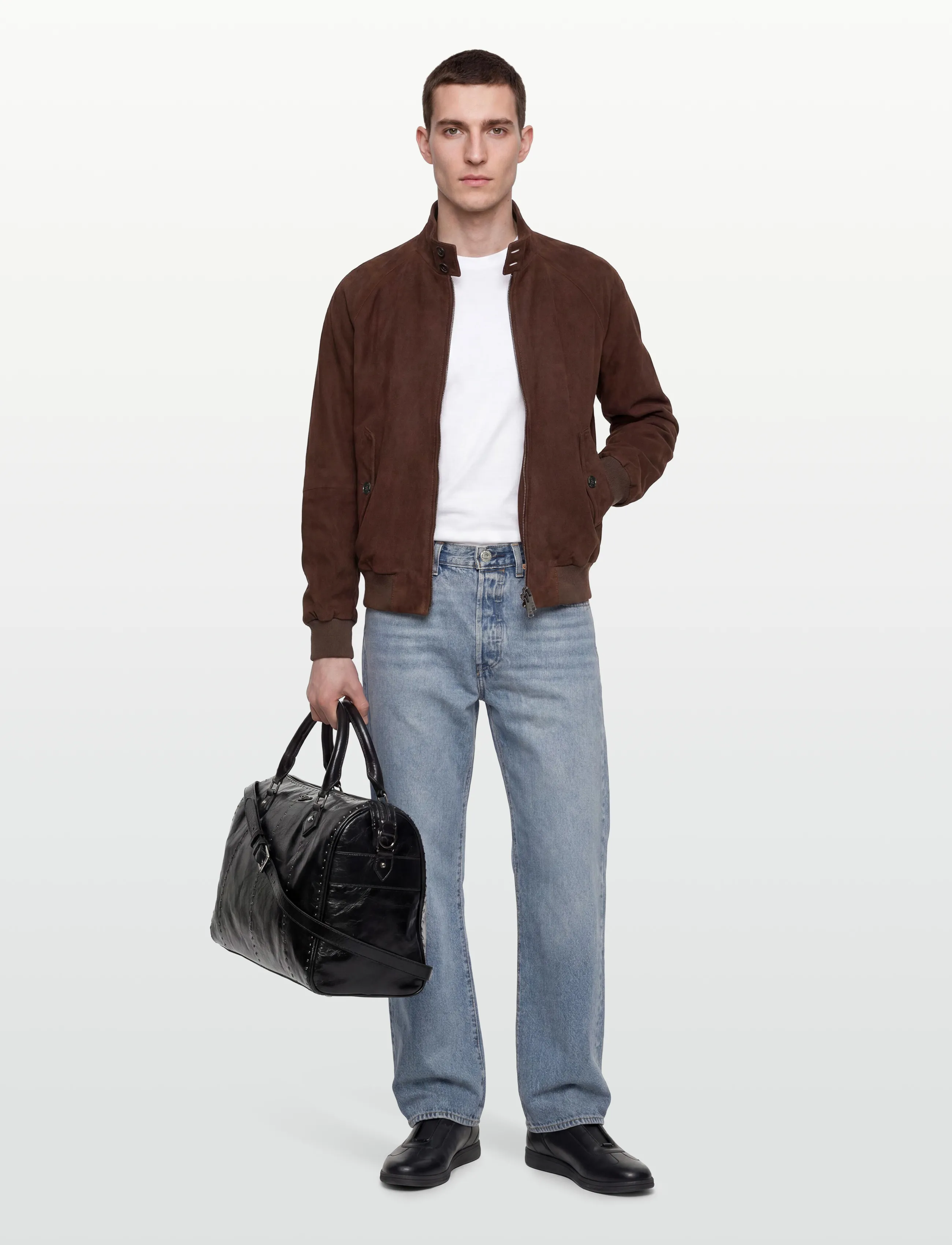 Baracuta G9 SUEDE - Riided - CHOCOLATE / brown