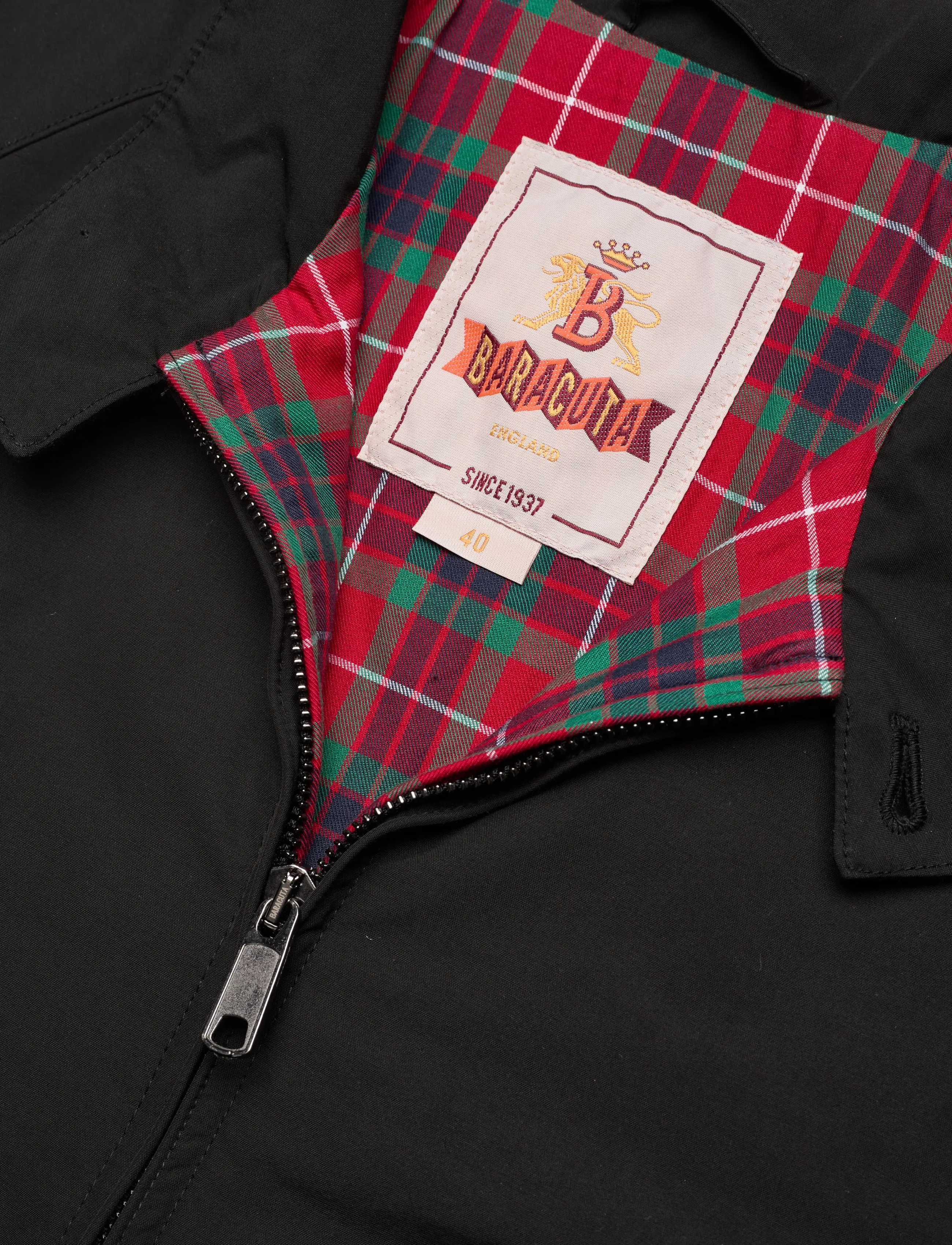 Baracuta - G4 BARACUTA CLOTH - Õhukesed jakid - black - 5