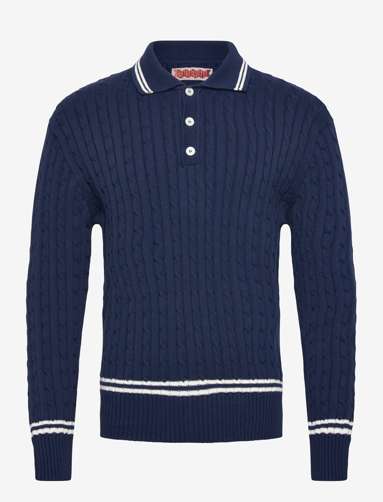 Baracuta - CRICKET  POLO - stickade pikéer - navy - 0