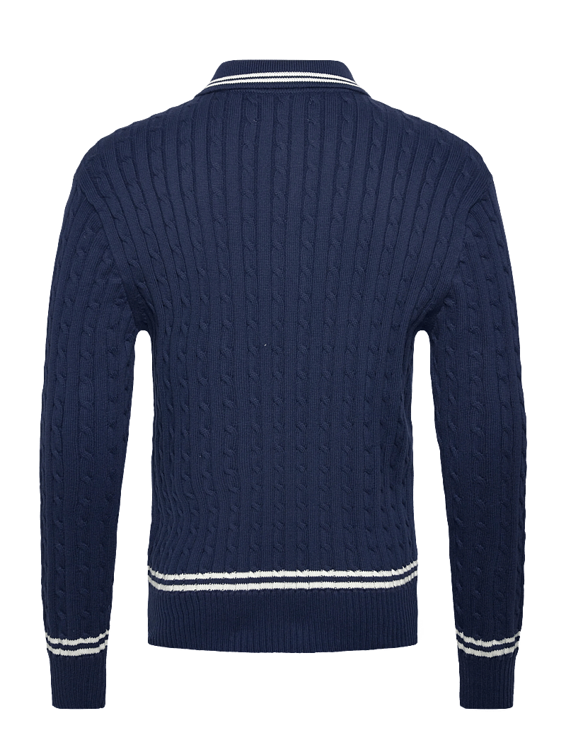 Baracuta - CRICKET POLO - stickade pikéer - navy - 1