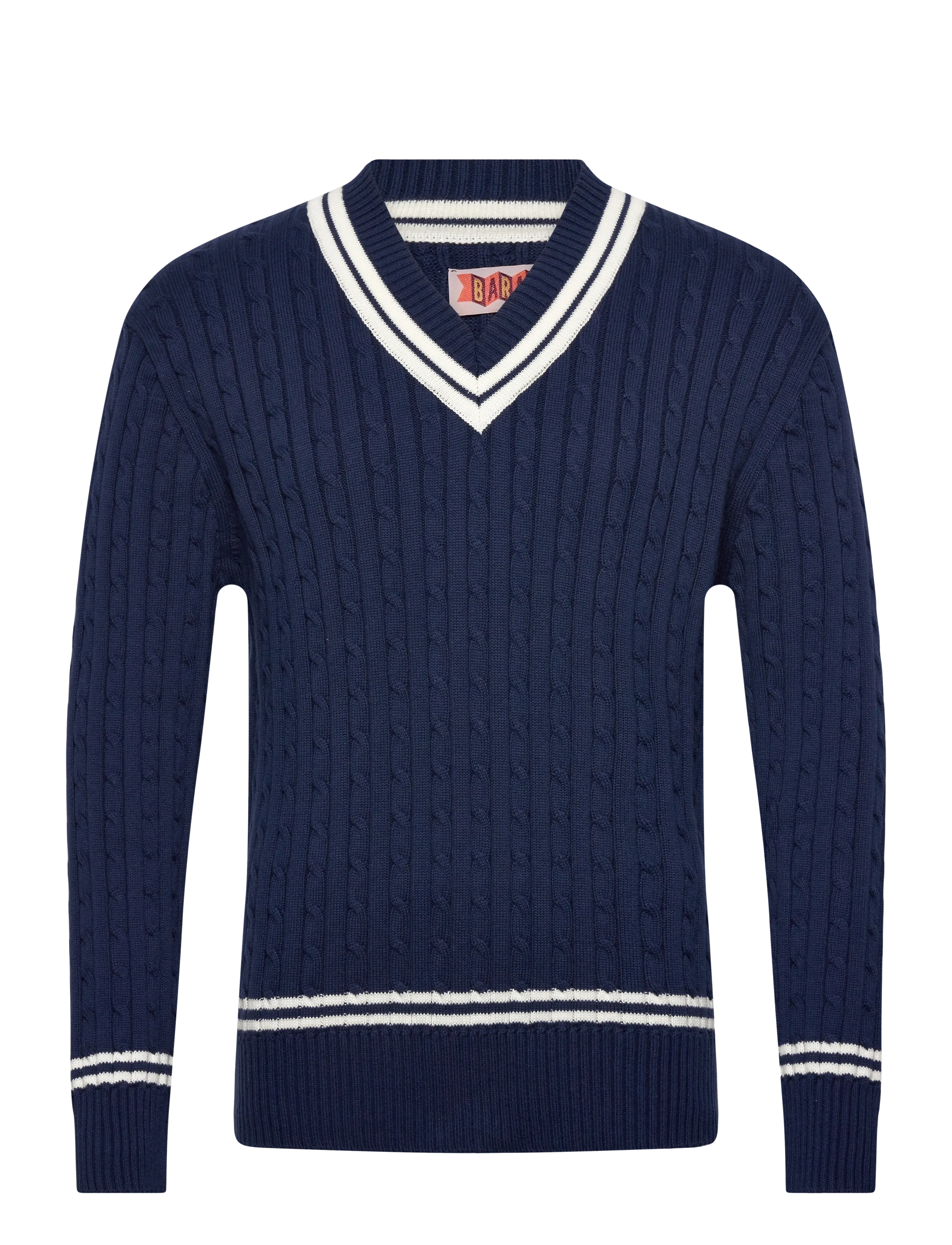 Baracuta CRICKET V NECK - V-hals - NAVY / navy