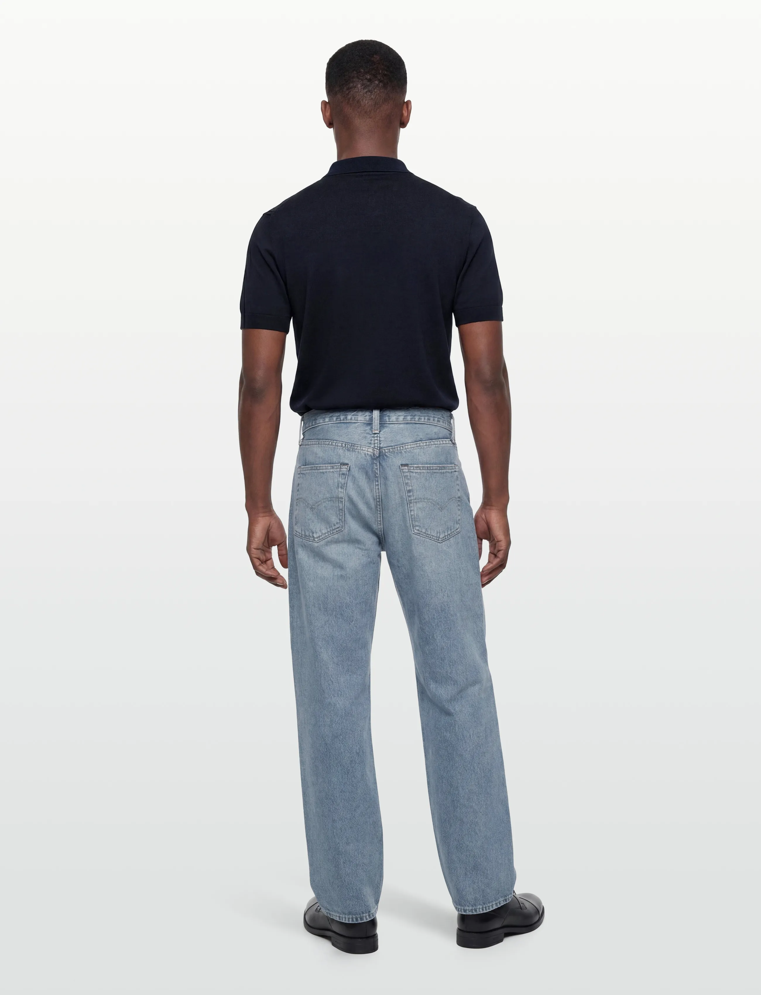 Baracuta - PATTERN STITCH SS POLO - gestrickte polohemden - navy - 4