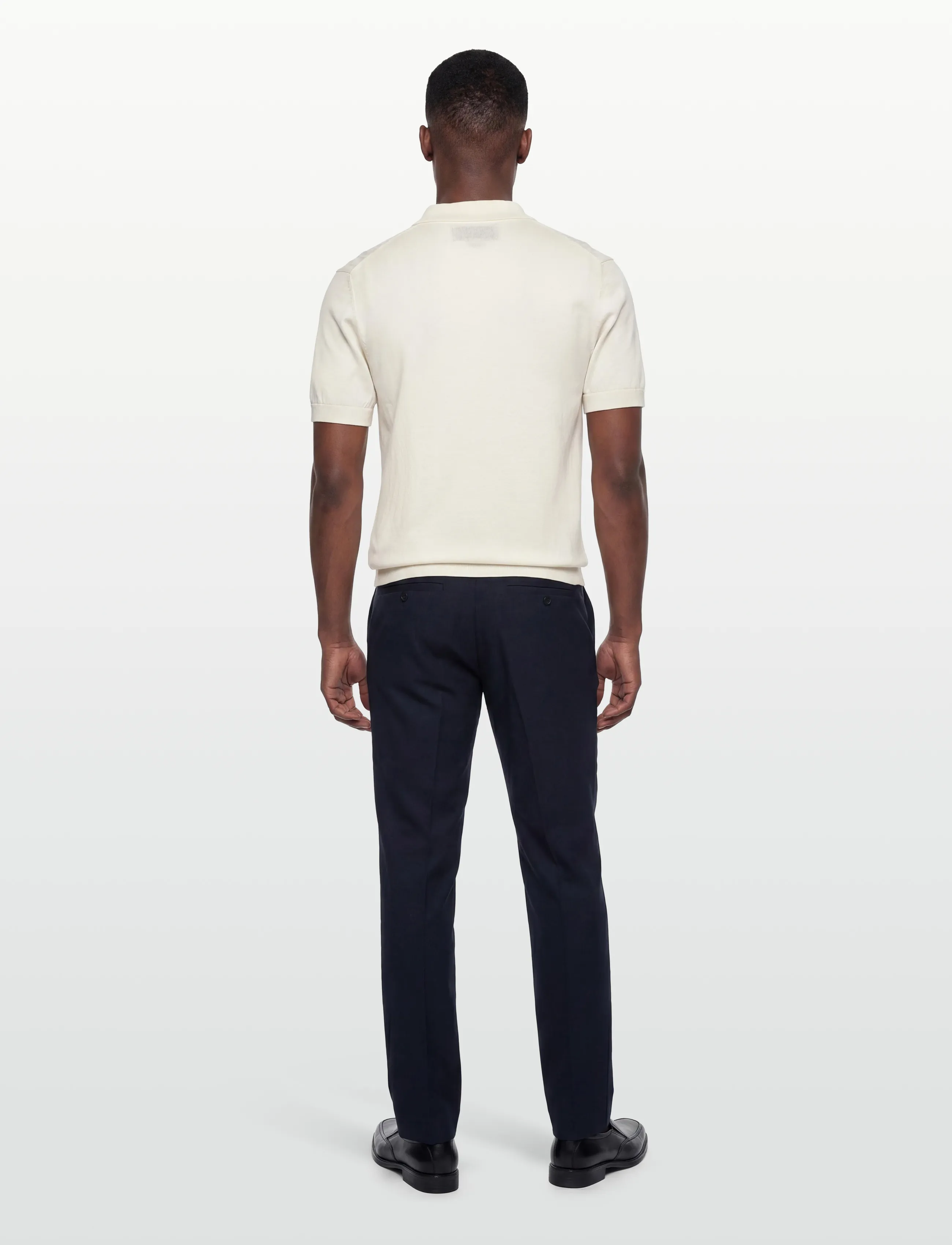 Baracuta - PATTERN STITCH SS POLO - stickade pikéer - off white - 4