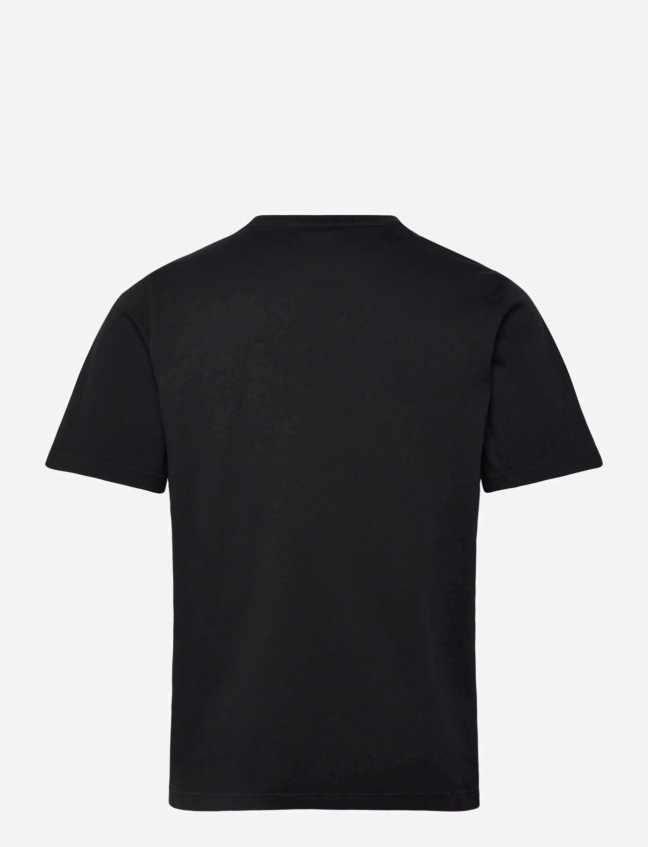 Baracuta - ICON LOGO EMBROIDERED TEE - kortærmede t-shirts - black - 1