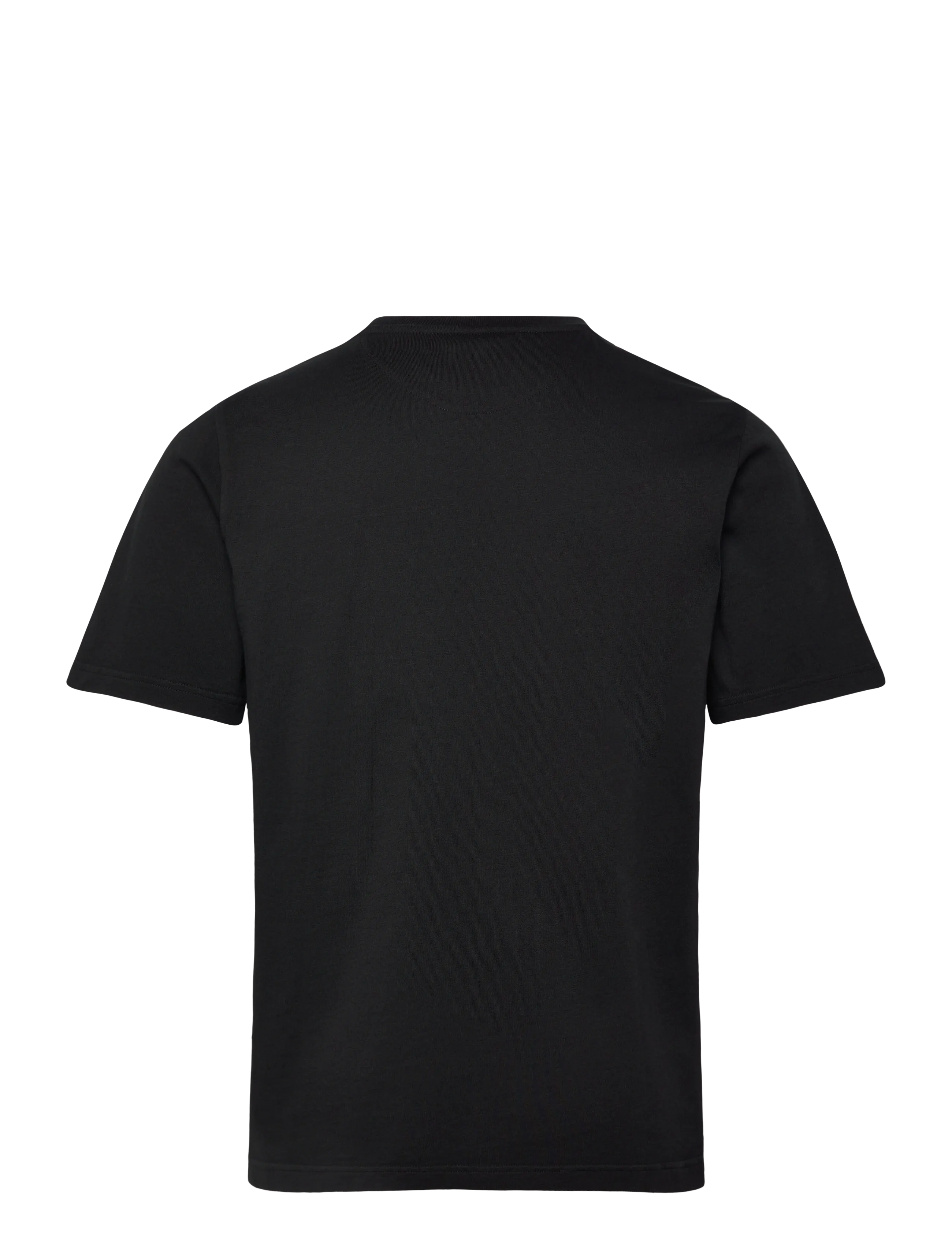 Baracuta - ICON LOGO EMBROIDERED TEE - kurzärmelig - black - 2