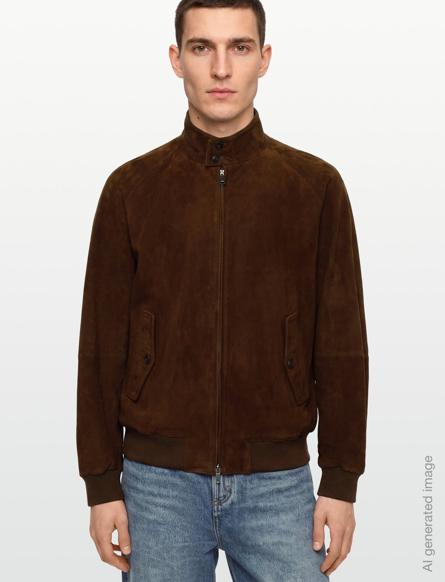 Baracuta - G9 SUEDE - efterårsjakker - chocolate - 3
