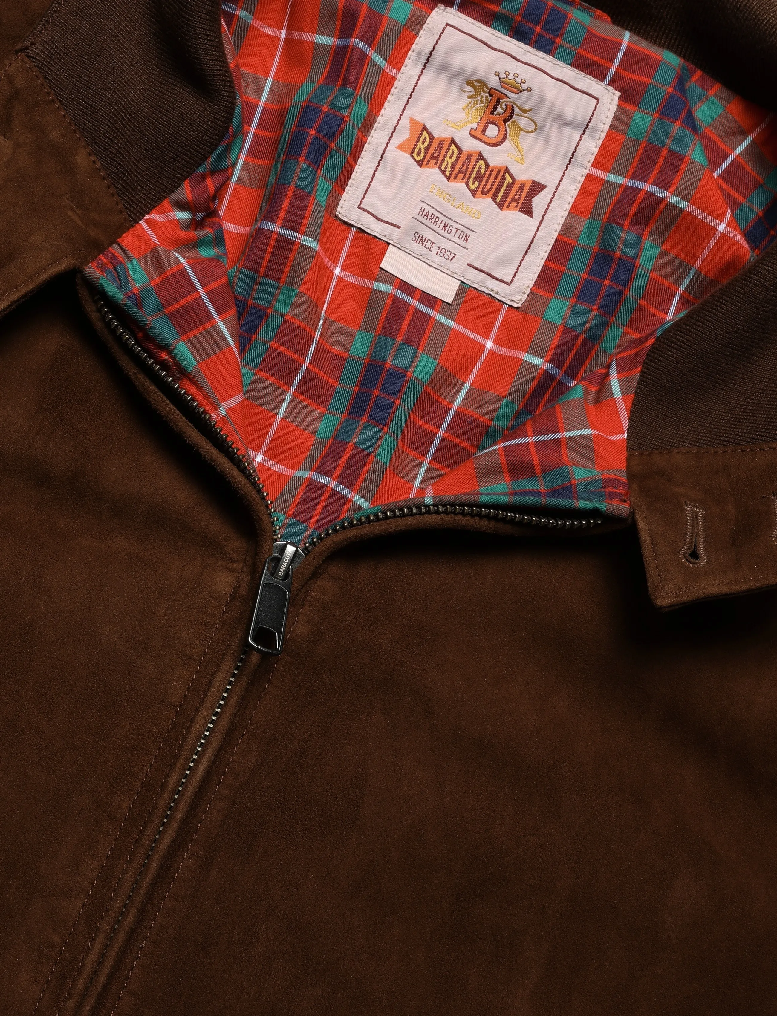 Baracuta - G9 SUEDE - efterårsjakker - chocolate - 5
