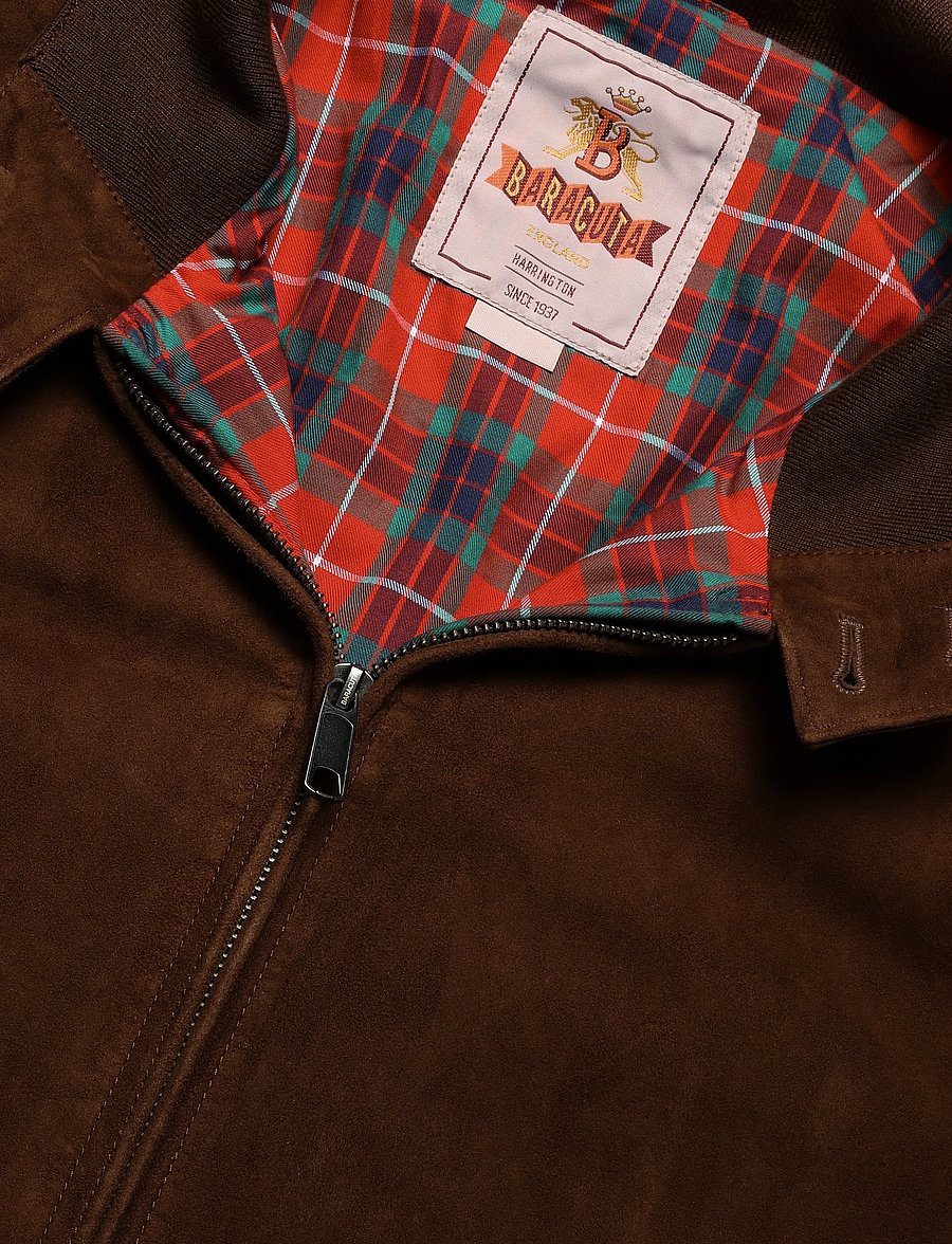 Baracuta - G9 SUEDE - efterårsjakker - chocolate - 5