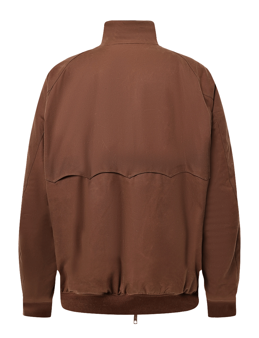 Baracuta - WAXED G9 POCKET - herbstjacken - chocolate - 1