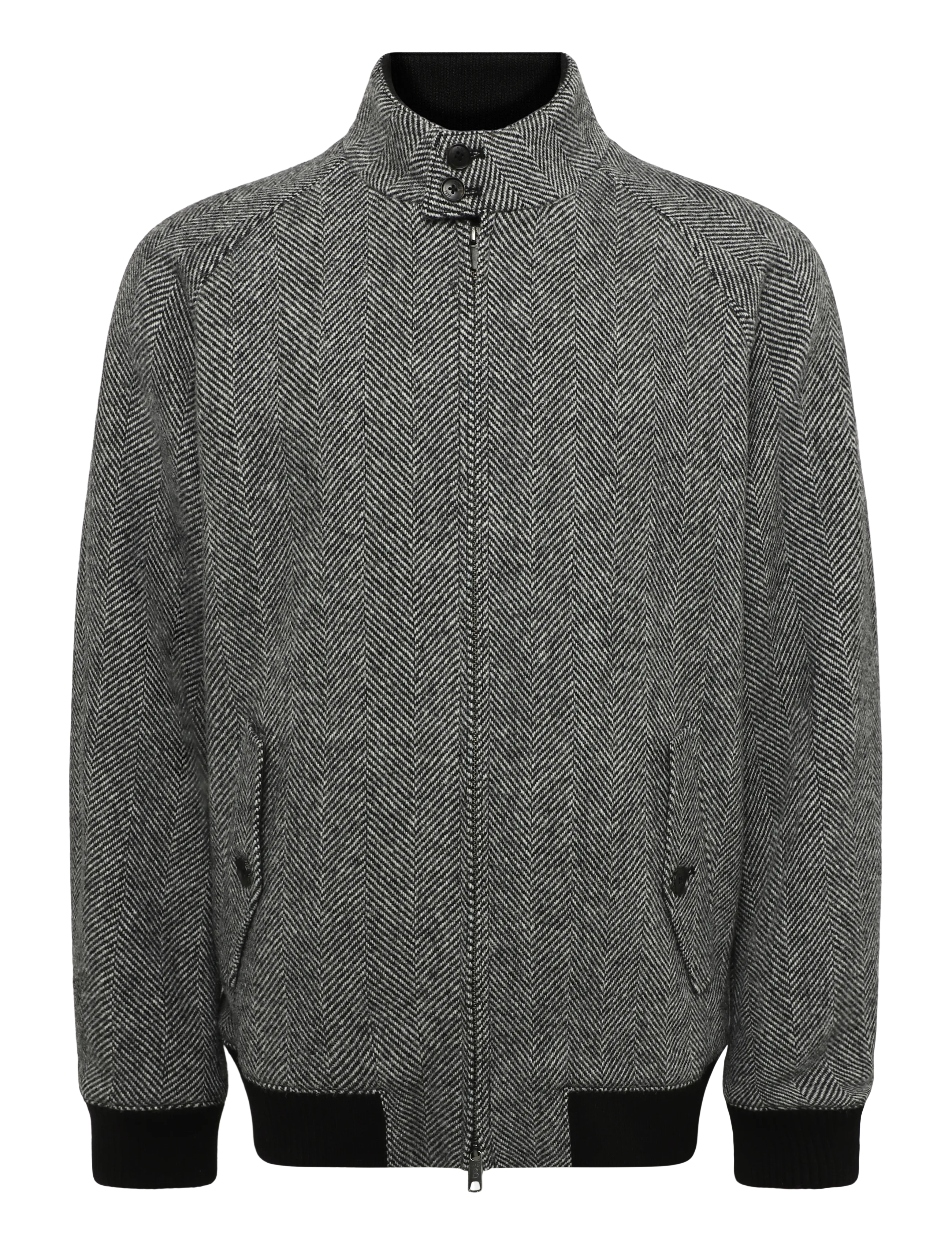 Baracuta HERRINGBONE G9 - Fall jackets - GREY / grey