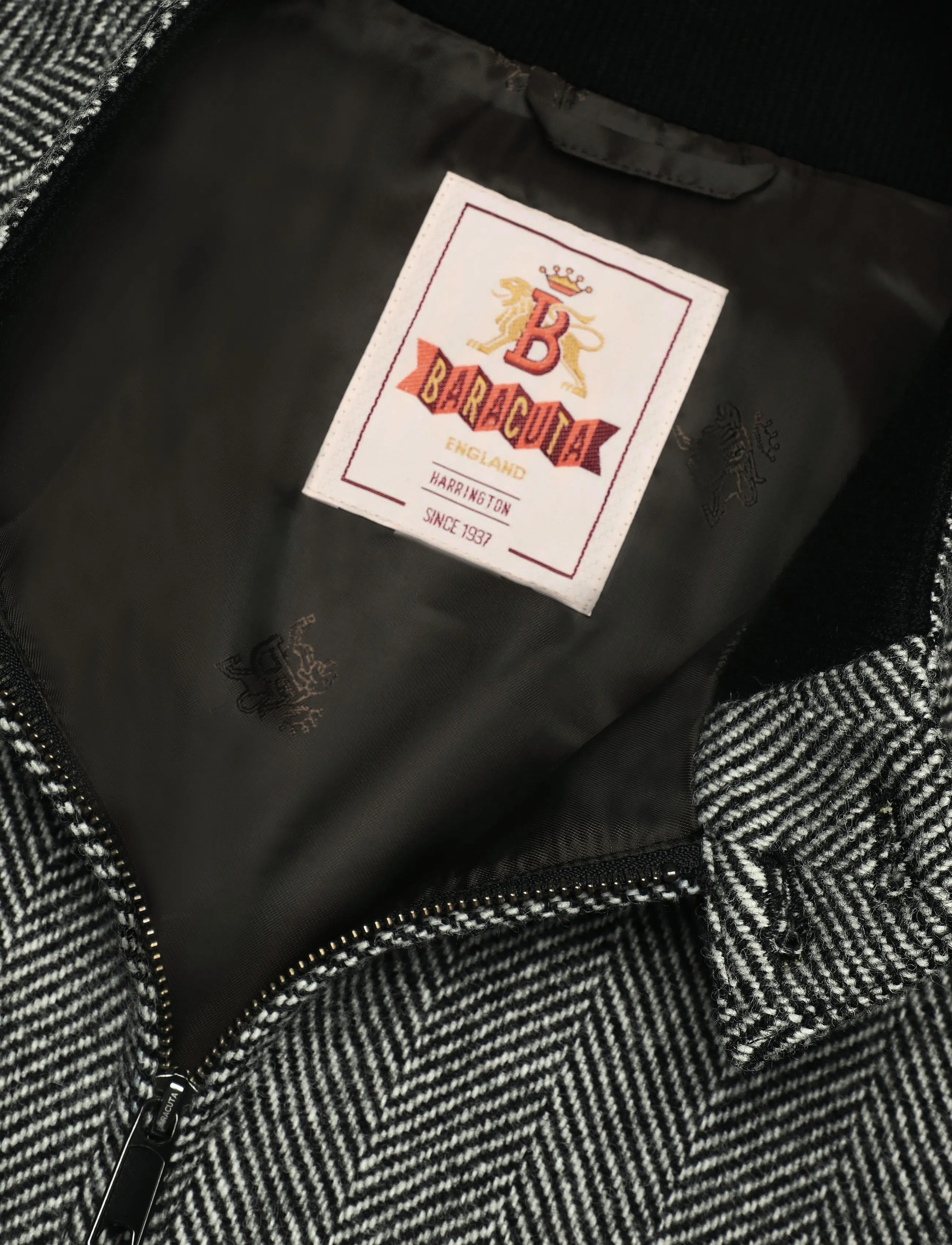 Baracuta - HERRINGBONE G9 - grey - 2