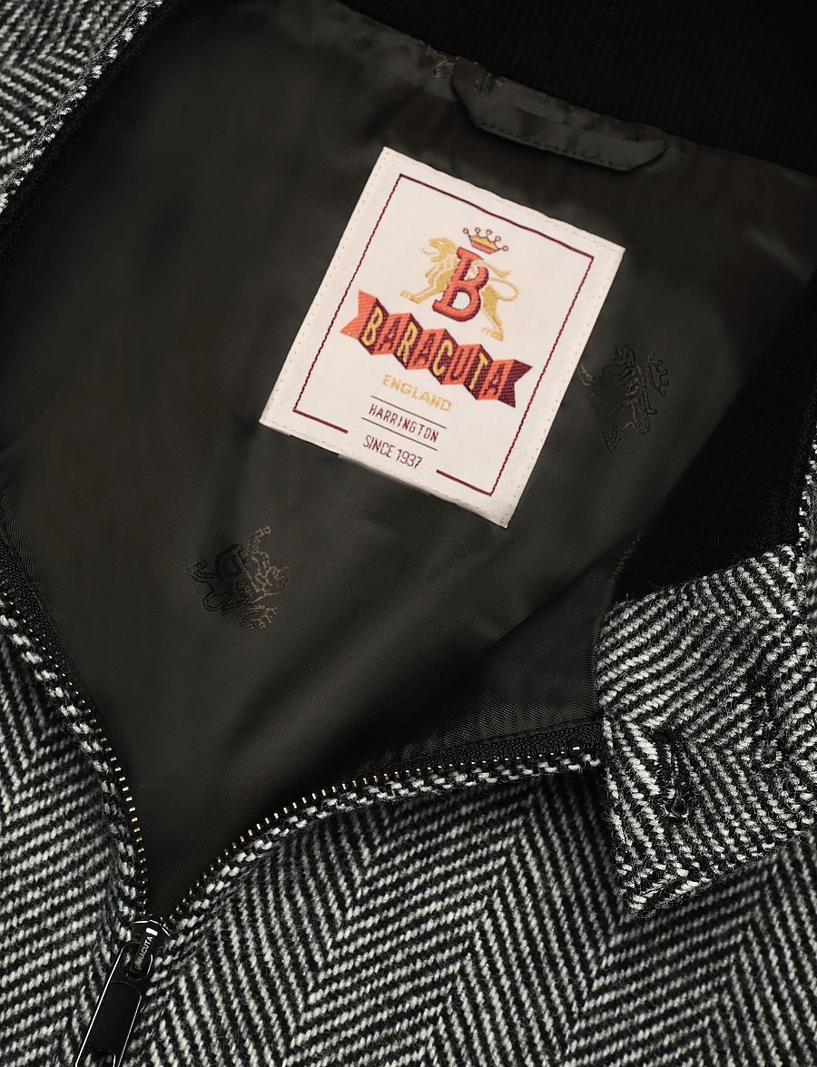 Baracuta - HERRINGBONE G9 - herbstjacken - grey - 2
