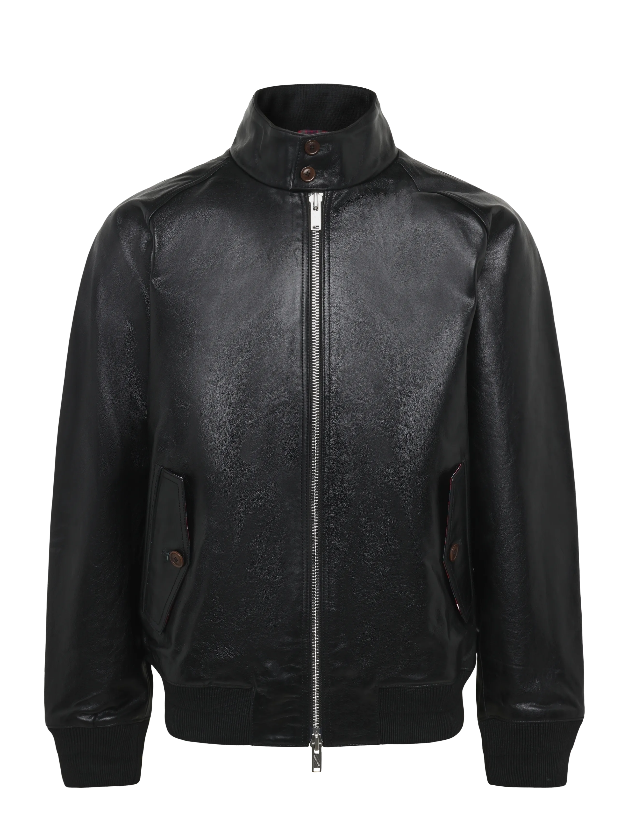 Baracuta LEATHER G9 - Neuheiten - BLACK / black