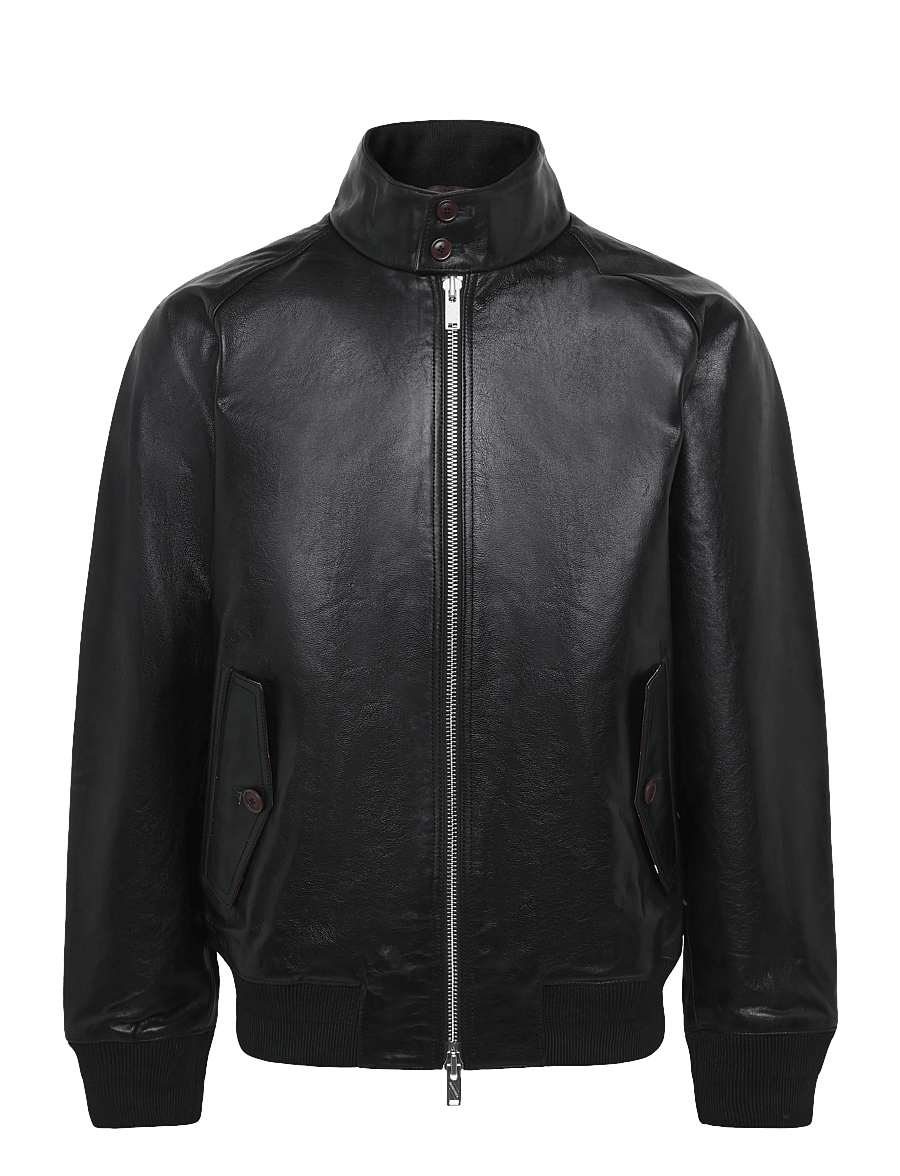 Baracuta - LEATHER G9 - black - 0