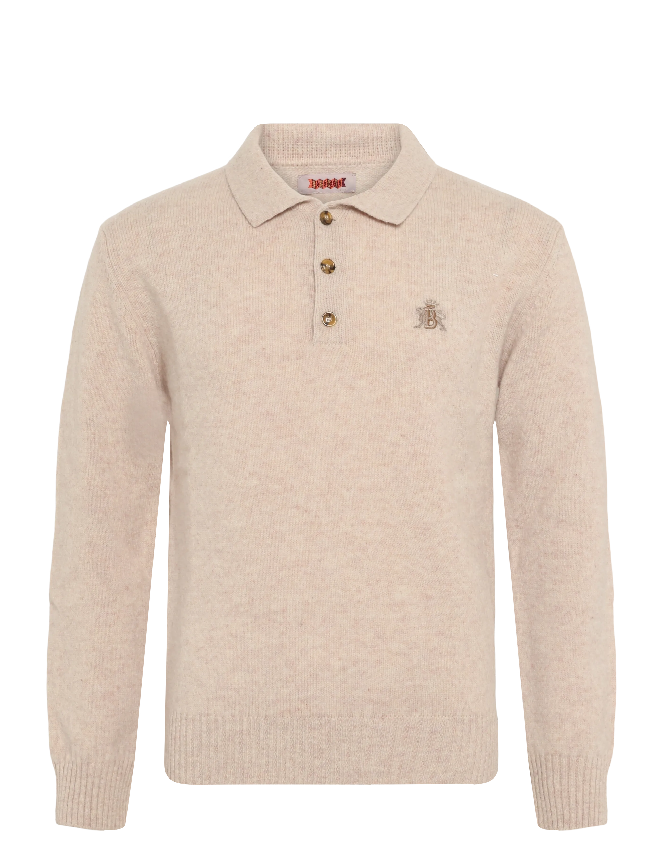 Baracuta SHETLAND POLO - Shoppa efter tillfälle - ANTIQUE WHITE / cream