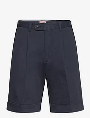 Baracuta - GABARDINE CHINO SHORTS - chinos shorts - navy - 0