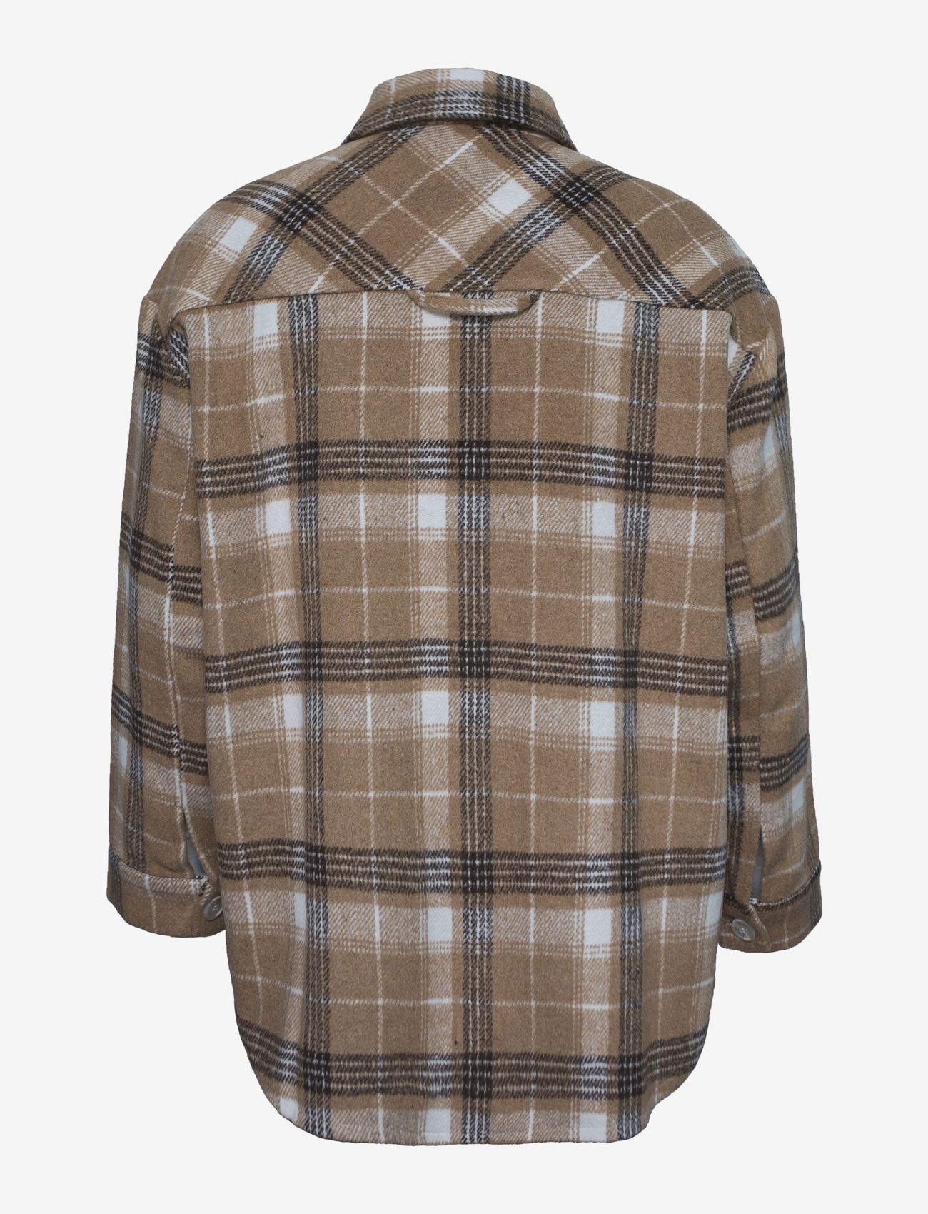 Barbara Kristoffersen by Rosemunde - Shirt ls - sesame check - 2