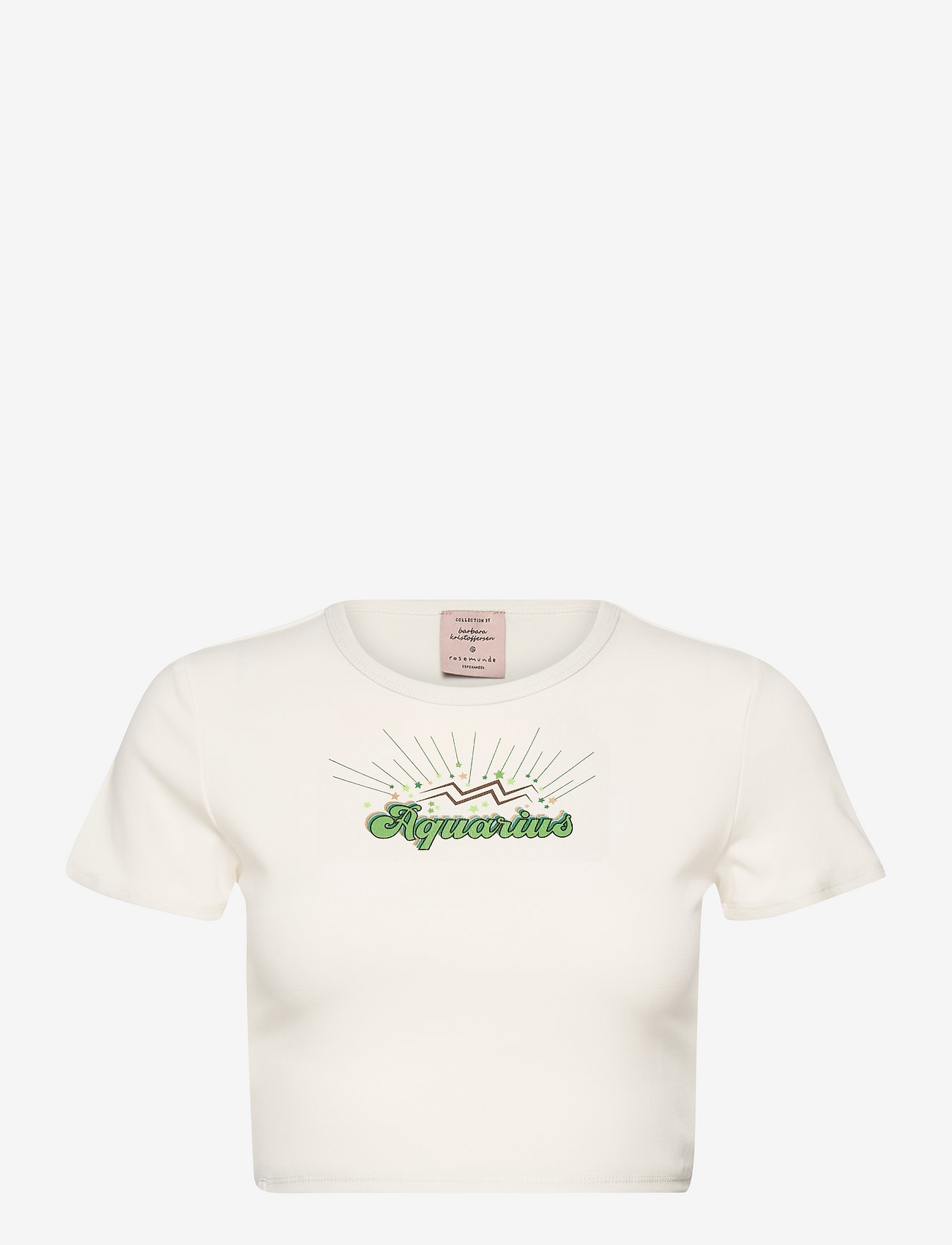 Barbara Kristoffersen by Rosemunde - T-shirt ss - laveste priser - aquarius print - 0