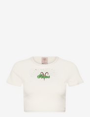 Barbara Kristoffersen by Rosemunde - T-shirt ss - laveste priser - aries print - 0