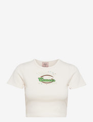 Barbara Kristoffersen by Rosemunde - T-shirt ss - crop tops - cancer print - 0