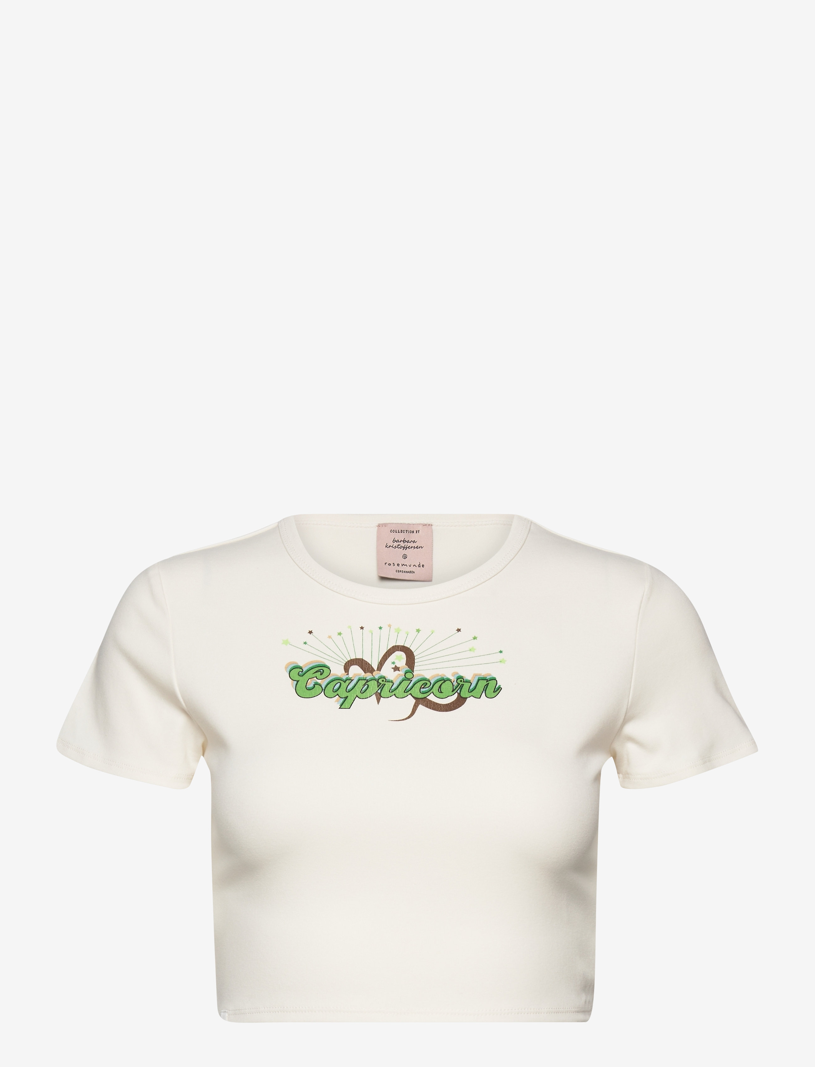 Barbara Kristoffersen by Rosemunde T-shirt ss - Barbara Kristoffersen by Rosemunde - CAPRICORN PRINT / white